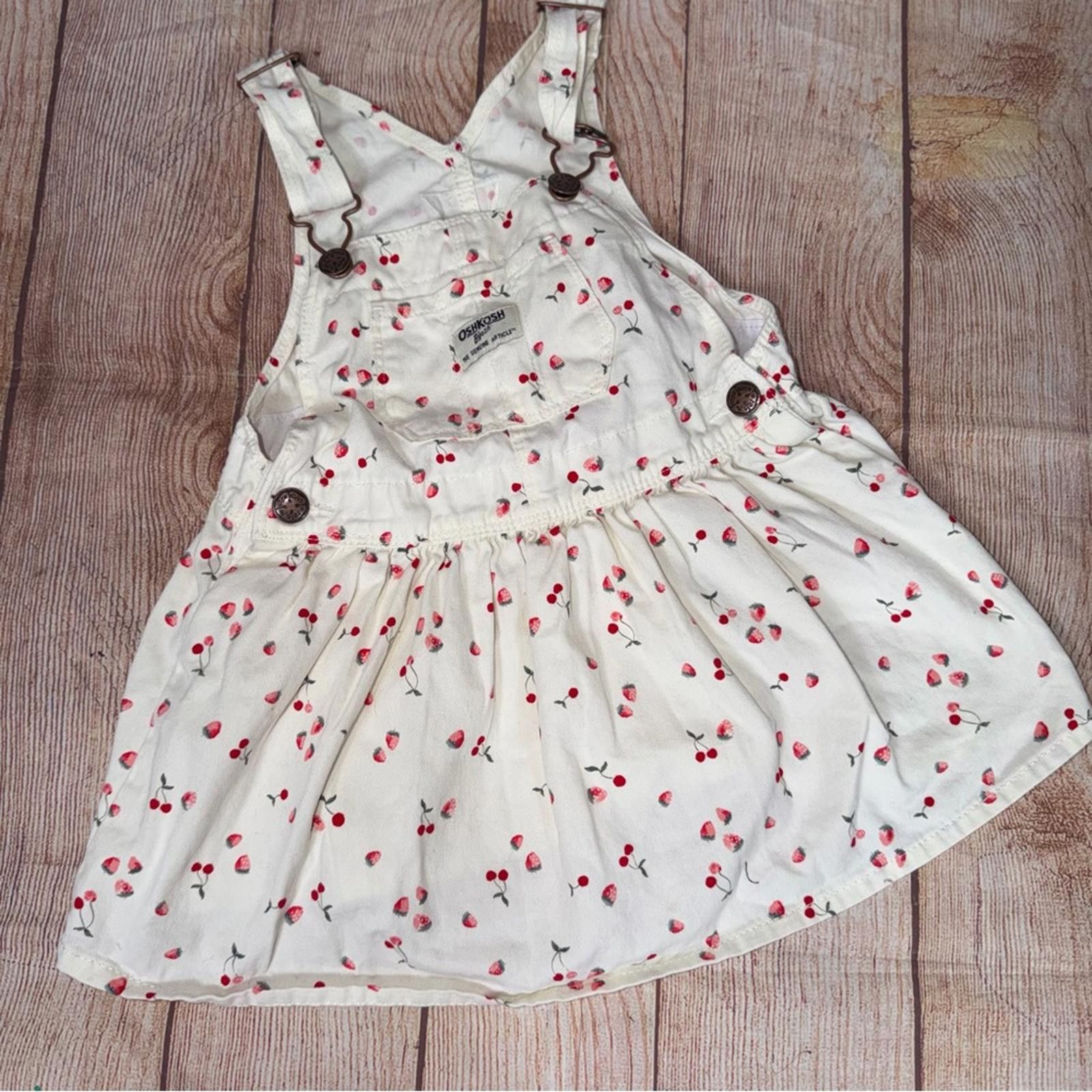 Other OshKosh B'gosh 2T Cherry Print Dress Size ONE SIZE - 1 Thumbnail