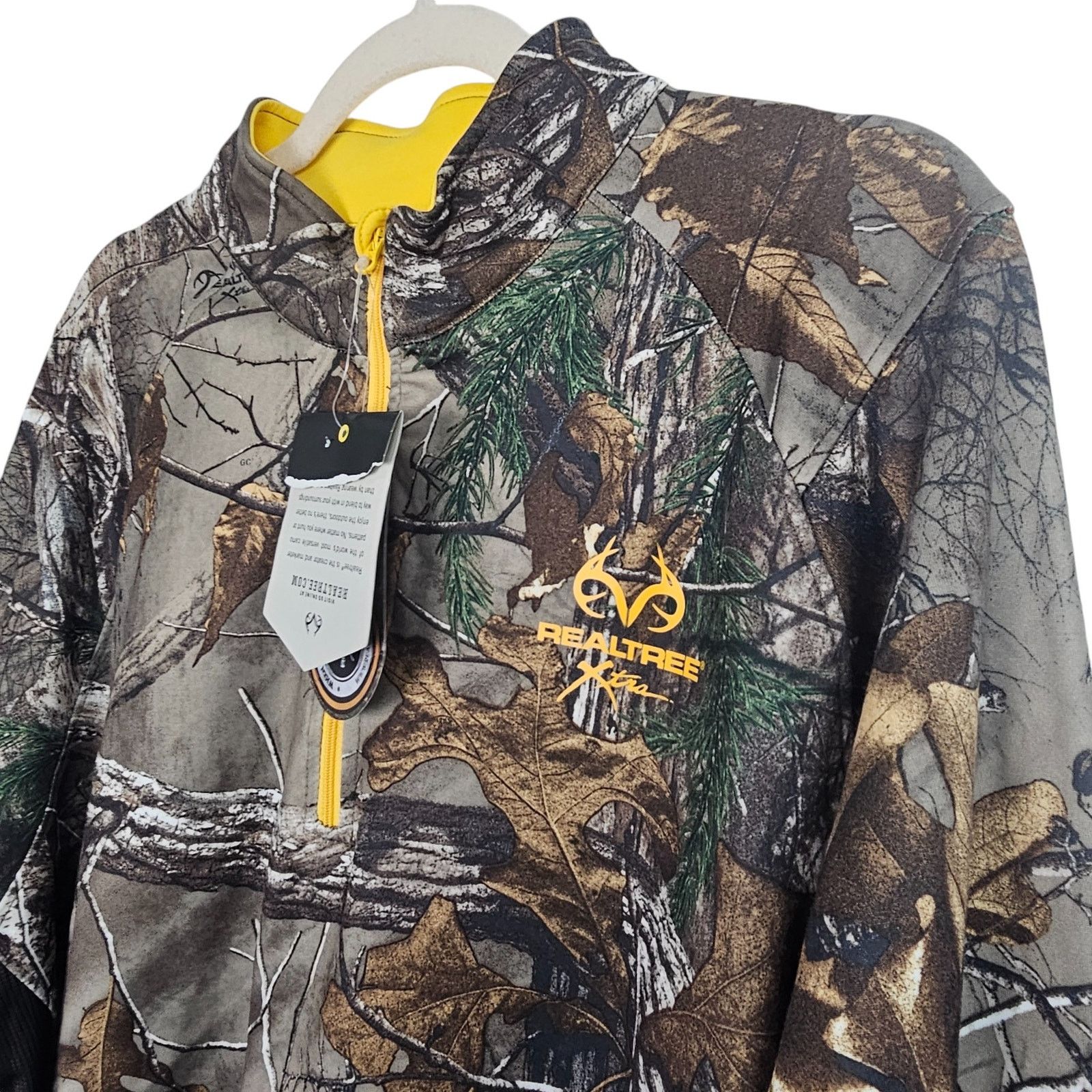 Realtree Realtree Mens Camo Print Hunting Shirt Sz XL Stretch Outdoor Size US XL / EU 56 / 4 - 5 Thumbnail