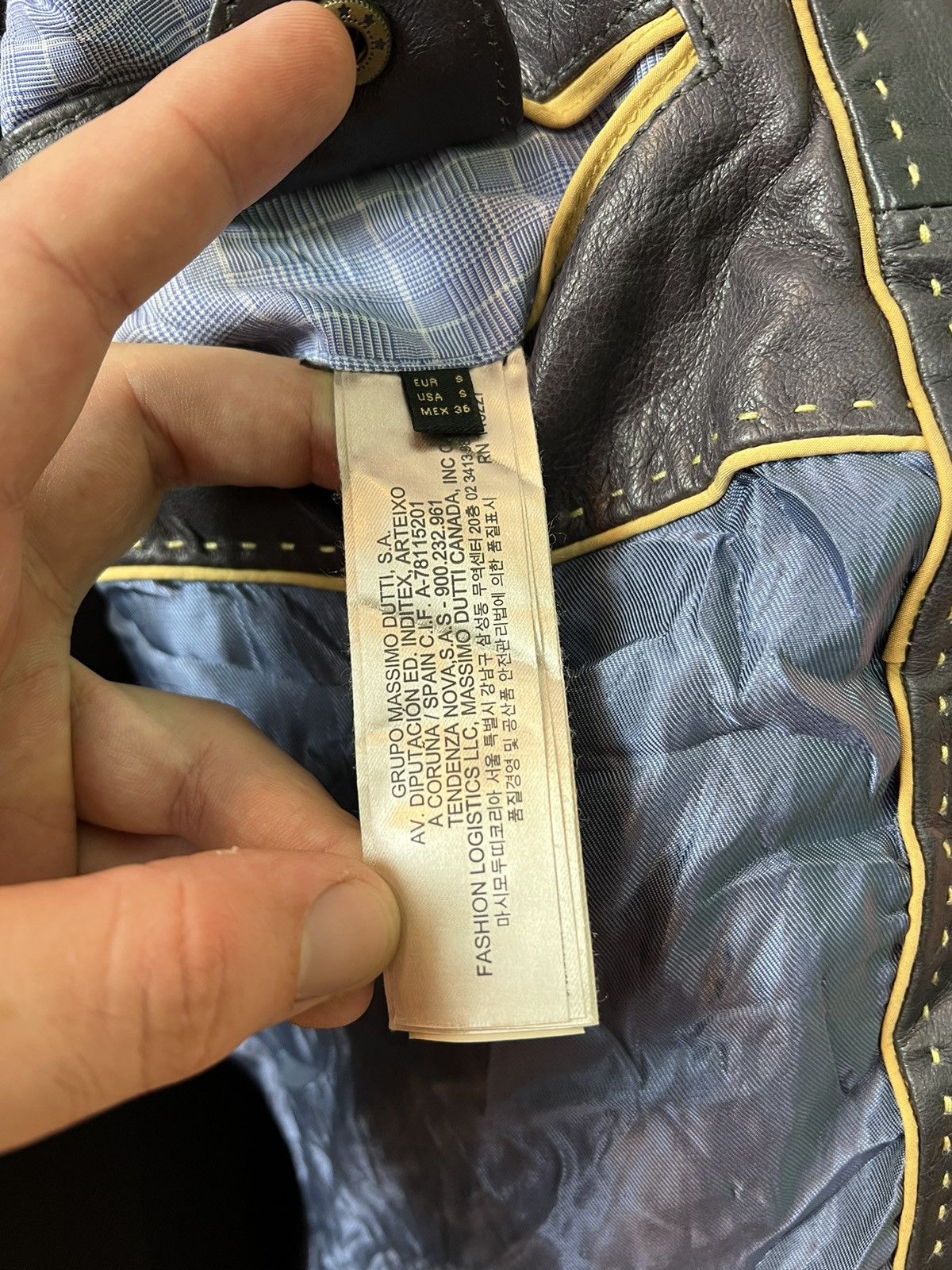 Massimo Dutti Massimo dutti leather jacket hype classic Size US S / EU 44-46 / 1 - 7 Thumbnail
