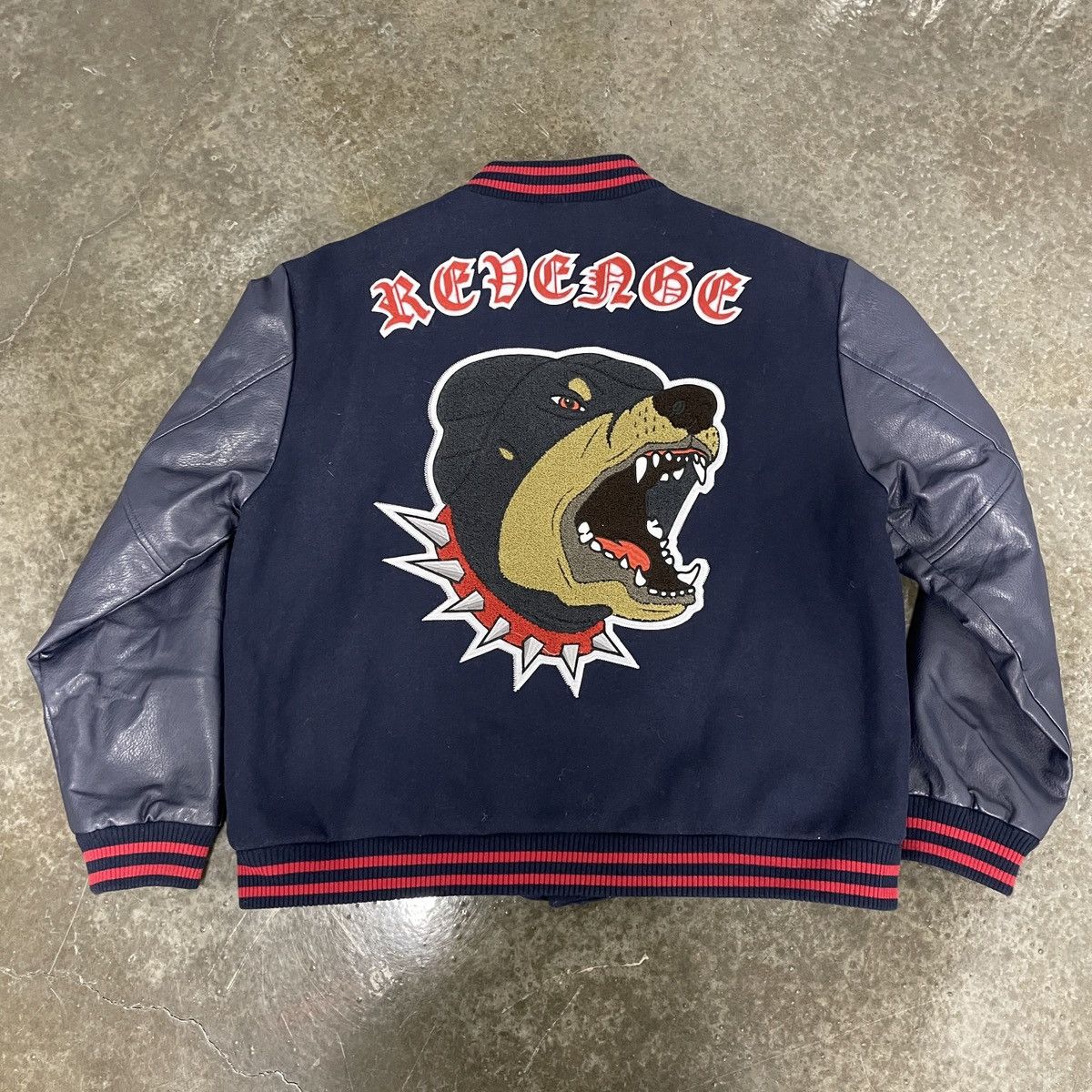 Revenge Revenge Rottweiler Varsity Jacket Size US L / EU 52-54 / 3 - 2 Thumbnail