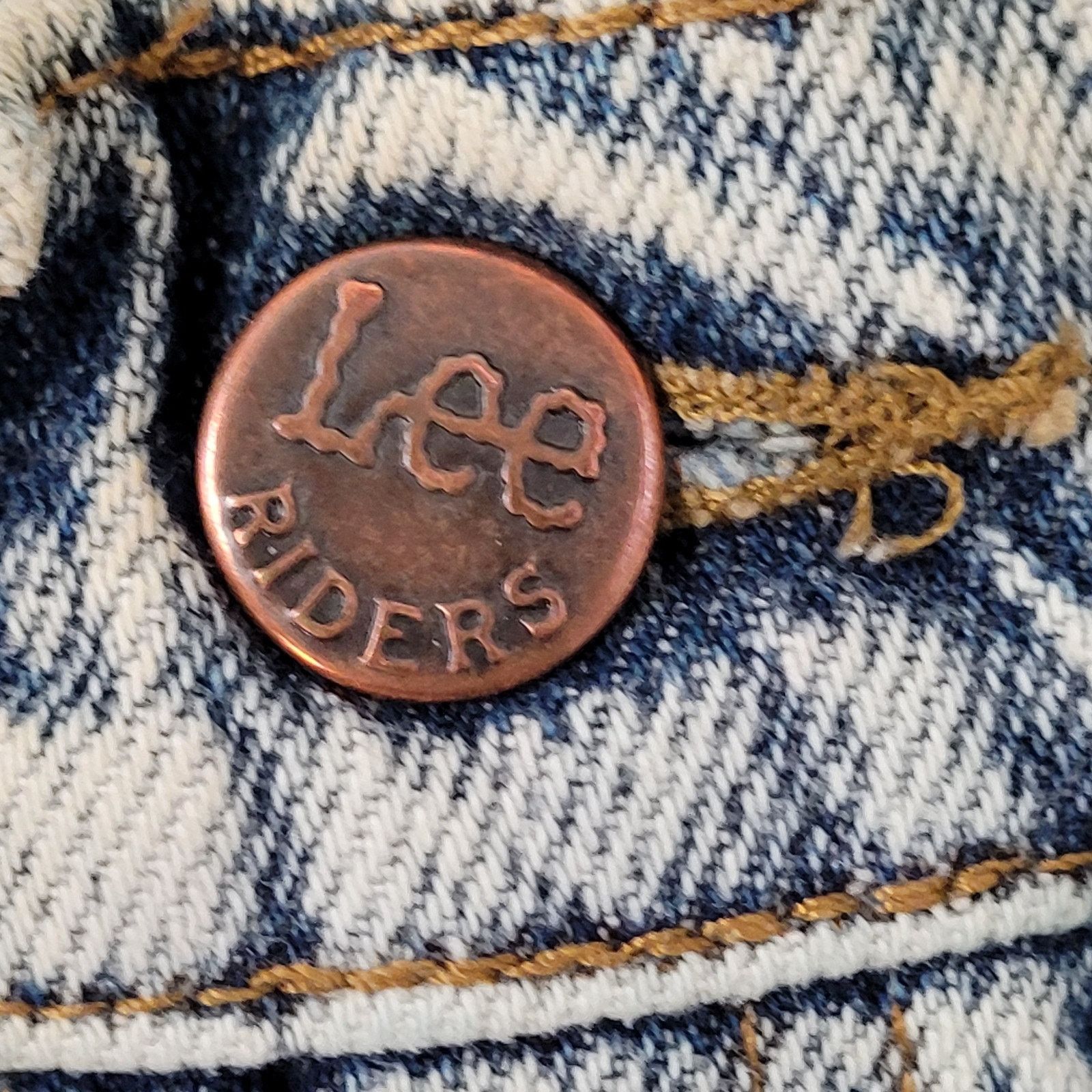 Lee VTG 80s Lee Riders Acid-Wash Jeans 30x30 USA 209-6848 Size US 30 / EU 46 - 7 Thumbnail