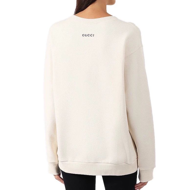 Gucci Gucci Tiger head logo letter printed sequin long-sleeved sw Size US S / EU 44-46 / 1 - 9 Thumbnail