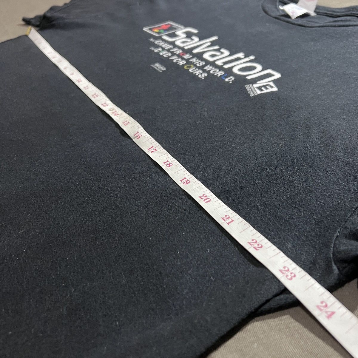 Playstation × Vintage Vintage Y2K Salvation Jesus God Holy Bible Parody Tee XL Size US XL / EU 56 / 4 - 6 Thumbnail
