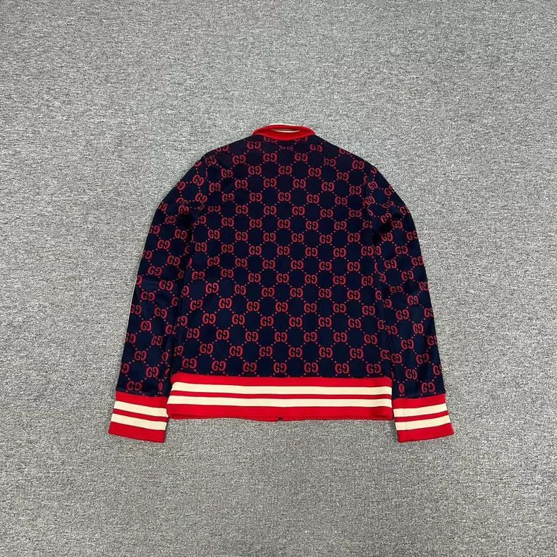 Gucci Gucci Printed Double G Varsity Jacket M Size-2506 Size M / US 6-8 / IT 42-44 - 2 Thumbnail