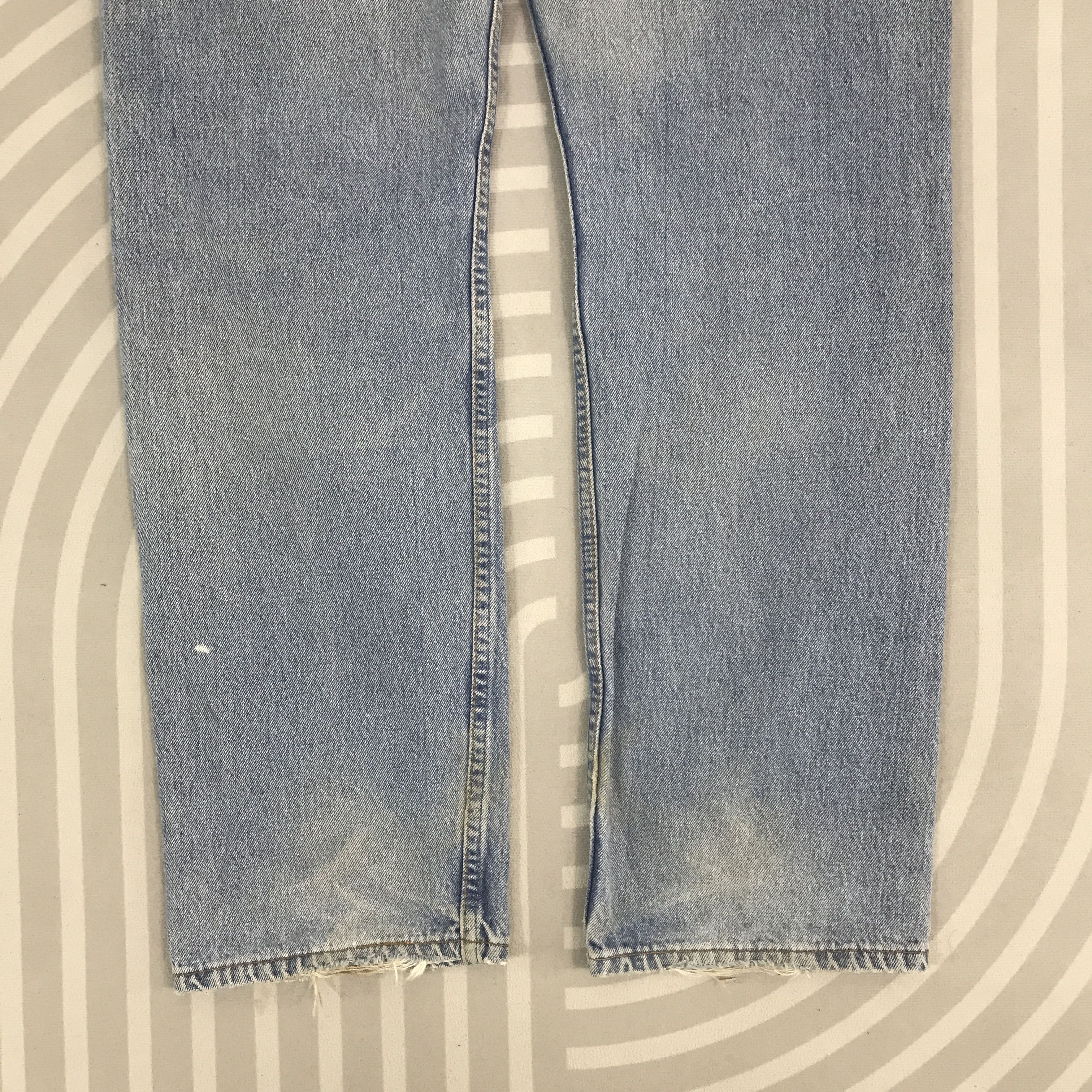 Levi's × Vintage Vintage Levi's 501 Ripped Distressed Denim Jeans pay Size US 31 - 6 Thumbnail