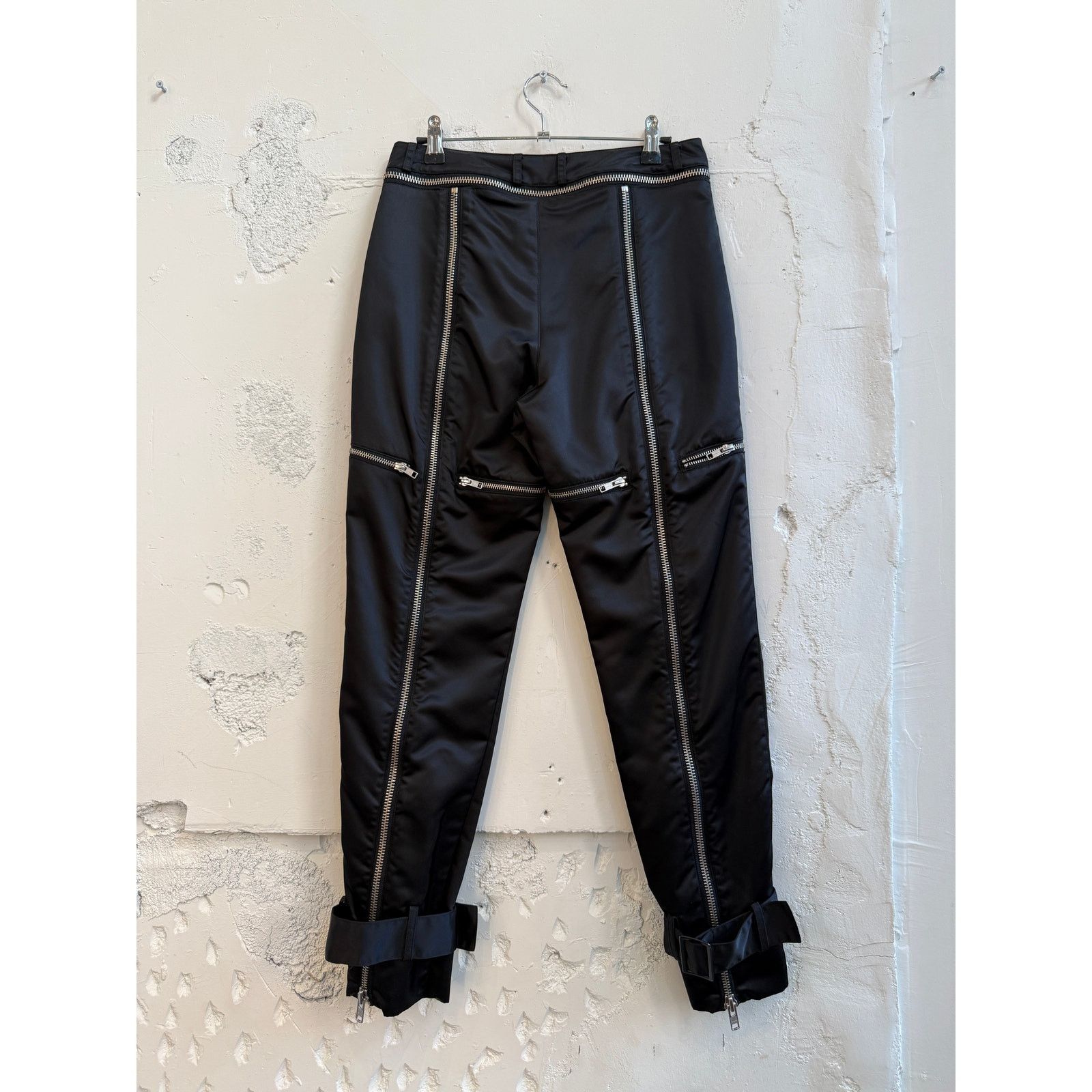 Vaquera Vaquera Zipper Pants Size 27" / US 4 / IT 40 - 2 Thumbnail