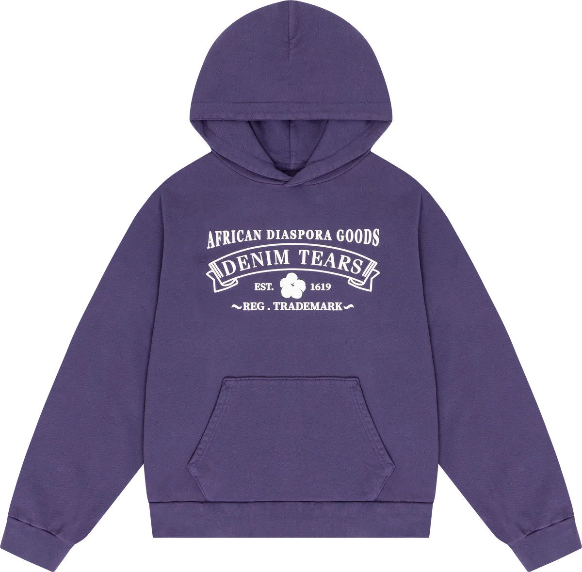 ADG Hoodie Washed Purple XL