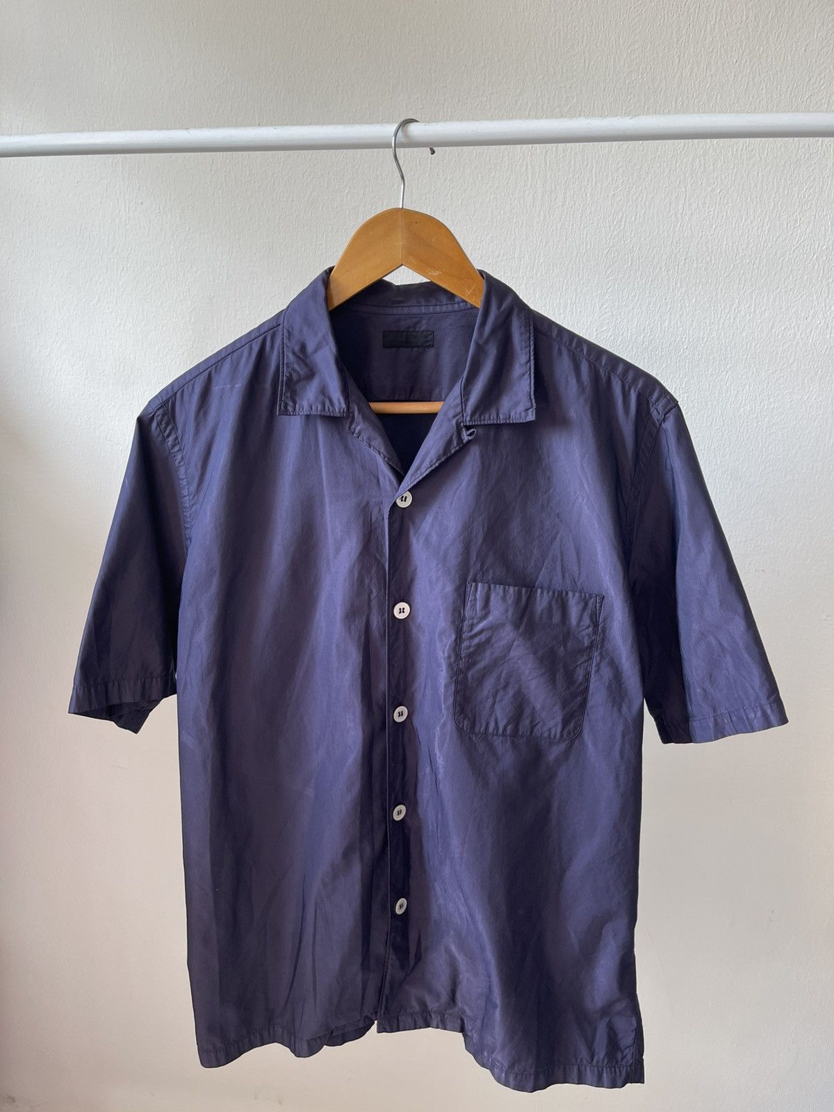 Comme des Garcons Homme 2000 Comme Des Garcons Open Collar Shirt Size US L / EU 52-54 / 3 - 3 Thumbnail