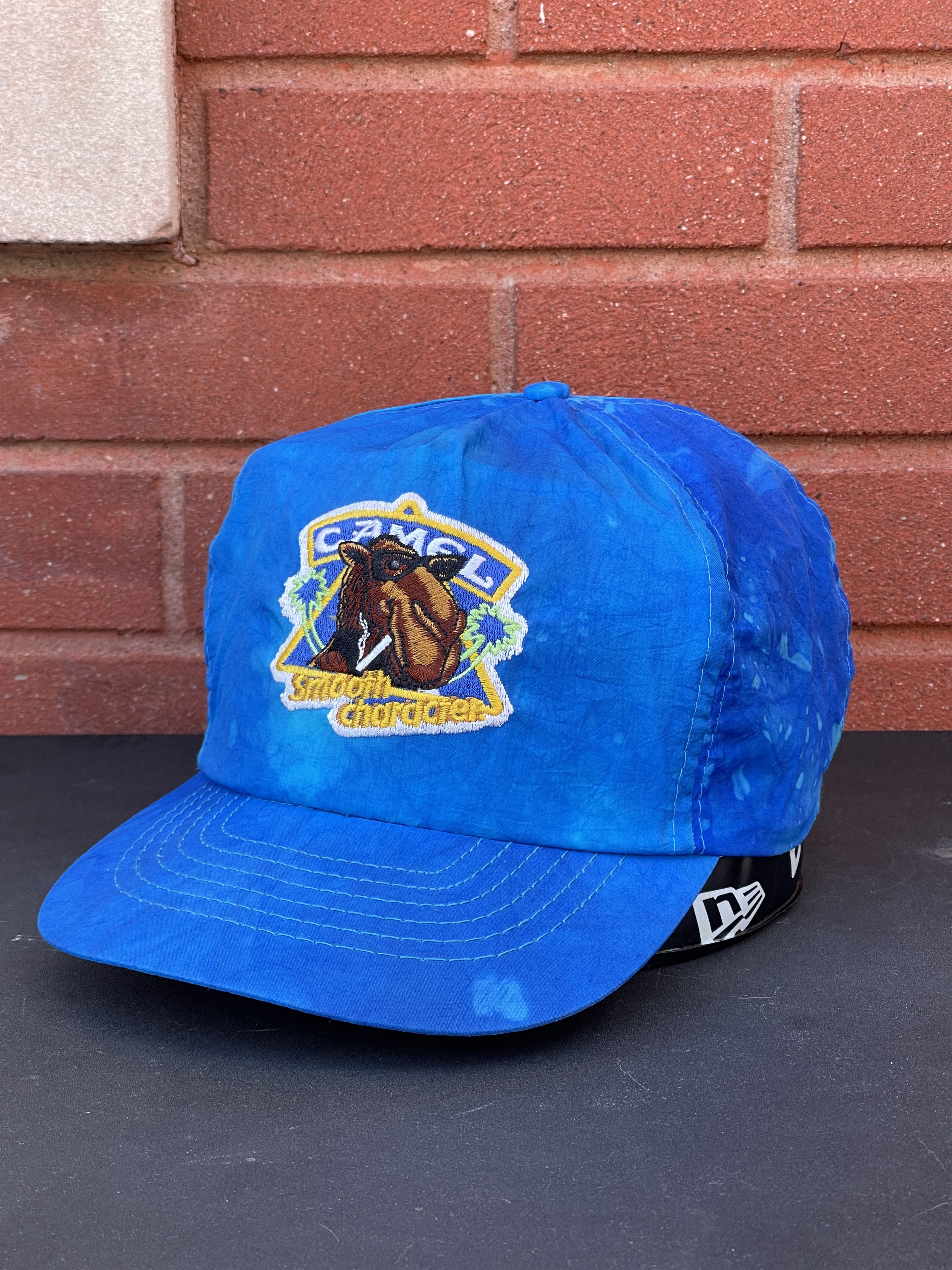 Camel Vintage Camel Joe Hat – Bright Blue Nylon 5-Panel Size ONE SIZE - 1 Thumbnail