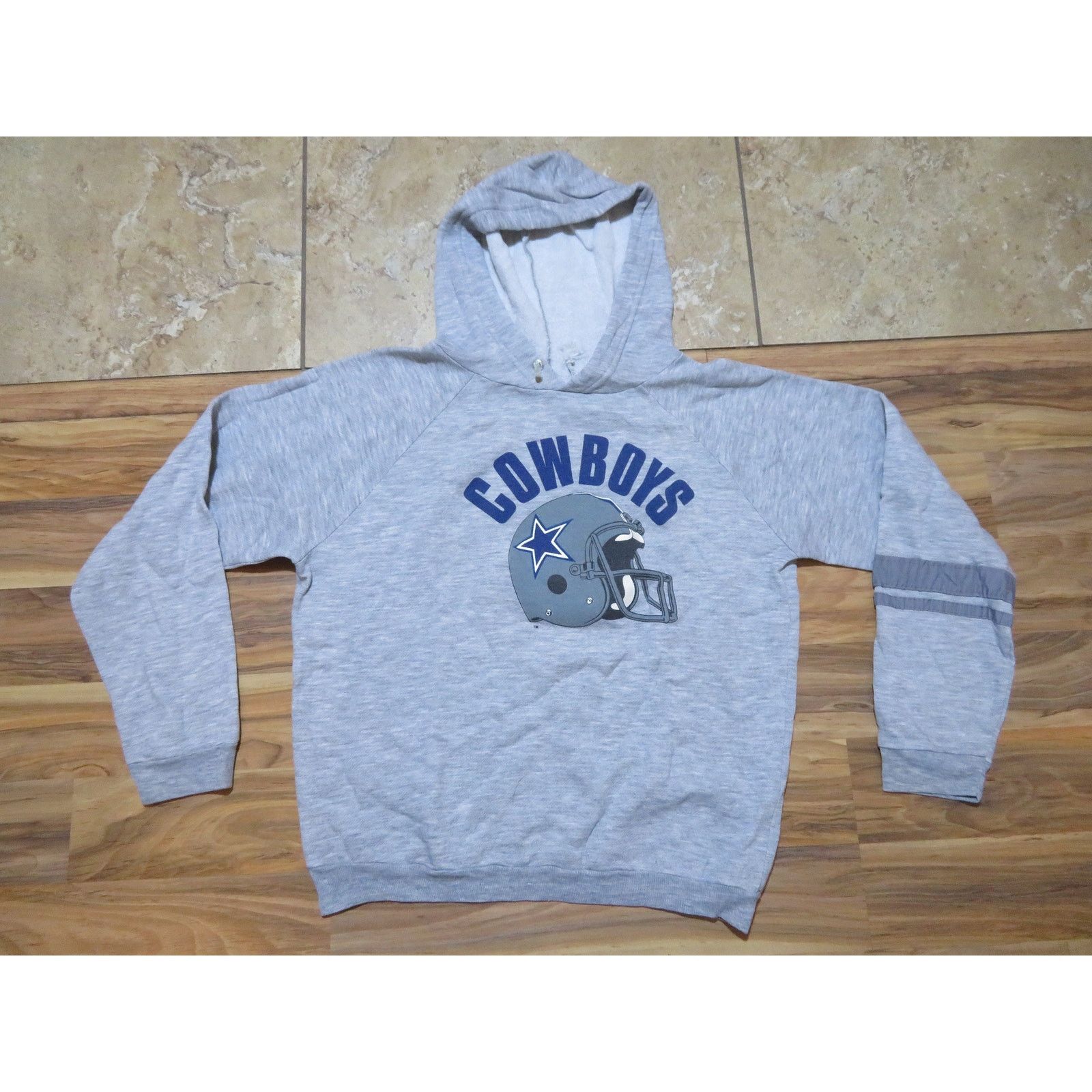 Other Dallas Cowboys Hoodie, Gray Sweatshirt (Youth XL) 80s Size XL / US 12-14 / IT 48-50 - 1 Thumbnail
