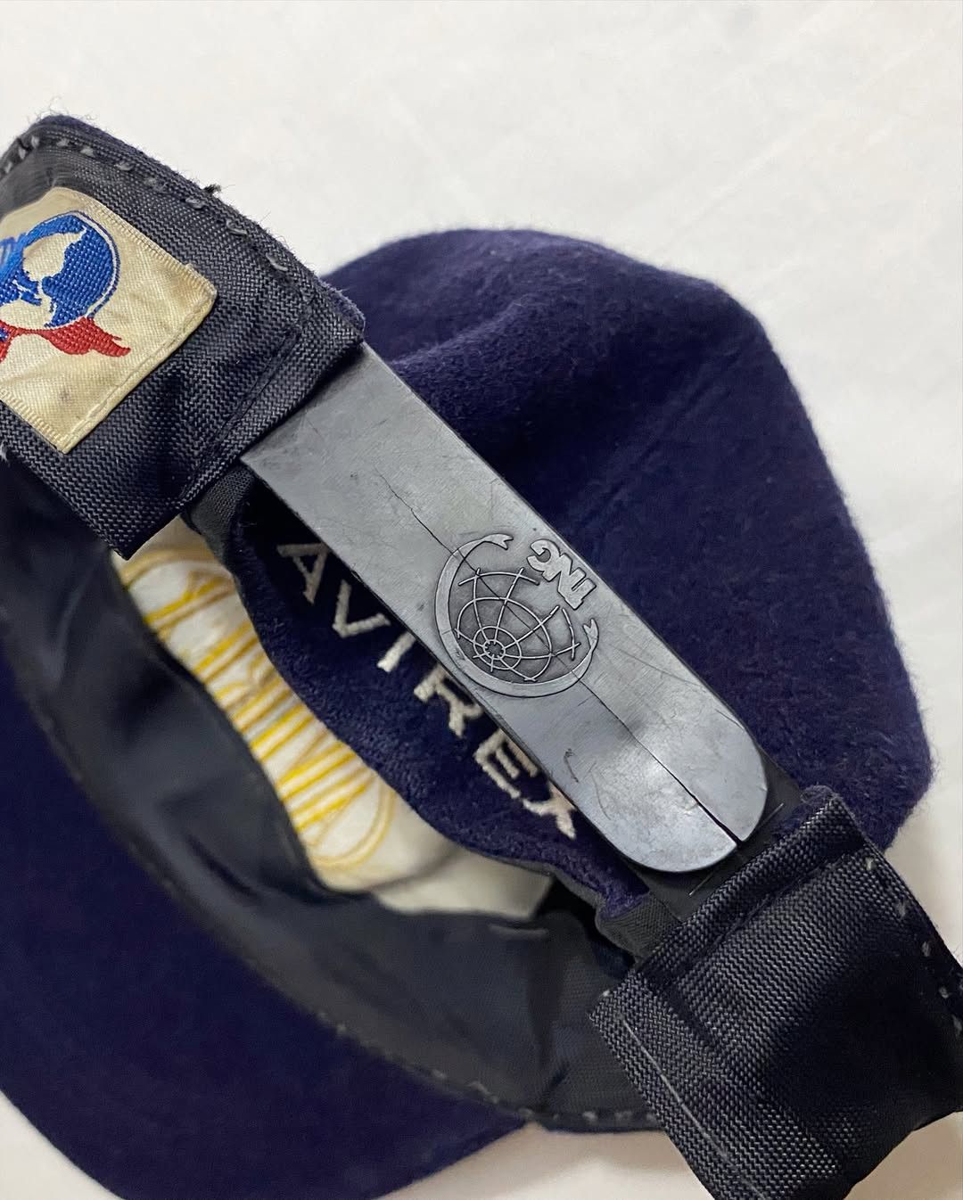 Avirex Avirex USA 🇺🇸 Wool Six-Panel Military Cap Vintage Size ONE SIZE - 6 Thumbnail