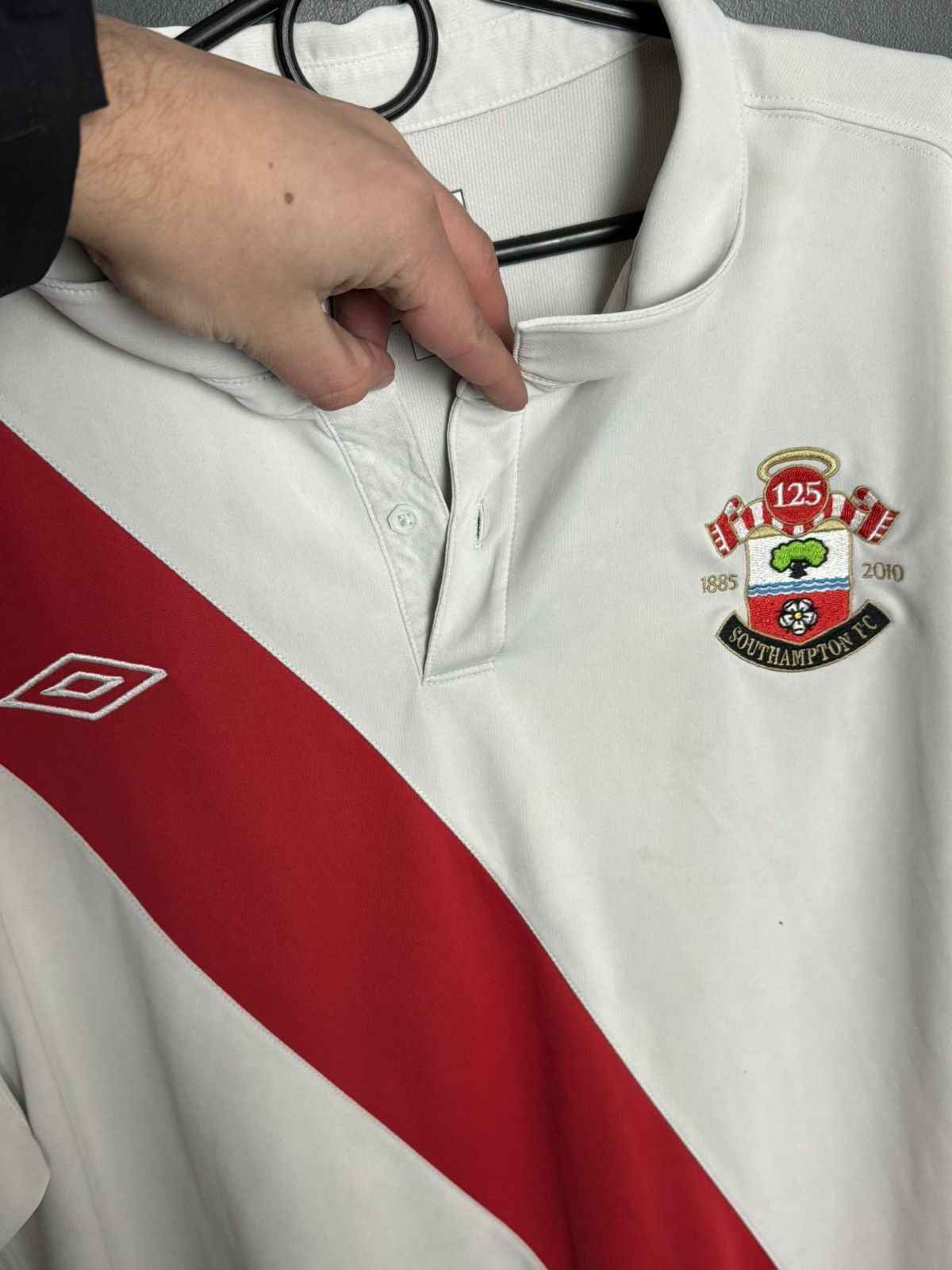 Umbro Southampton 10/11 Home Football Jersey Size US XL / EU 56 / 4 - 3 Thumbnail