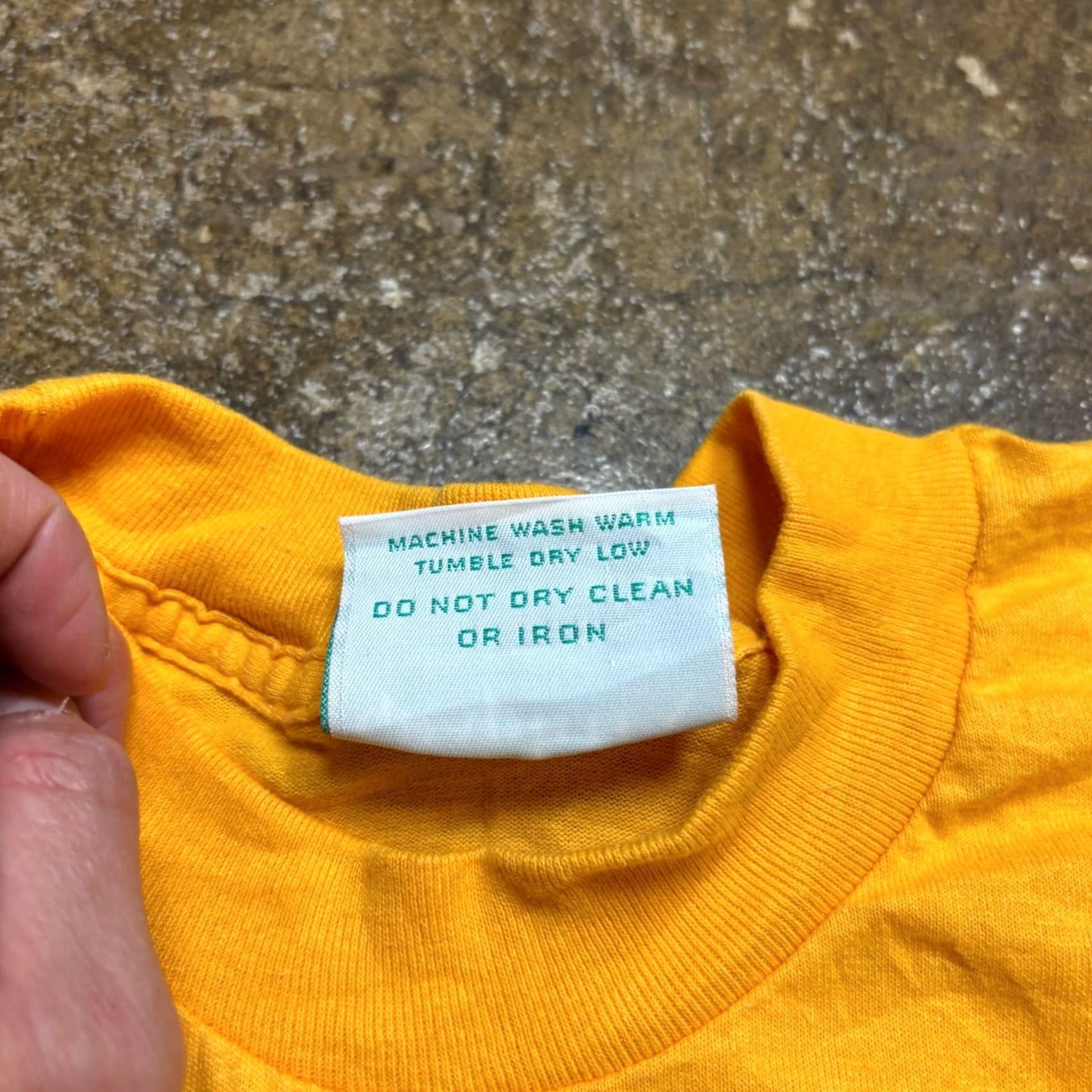 Converse VINTAGE Converse 80s Energy Wave Shirt Mens XL Basketball Single Stitch Yellow Size US XL / EU 56 / 4 - 6 Thumbnail