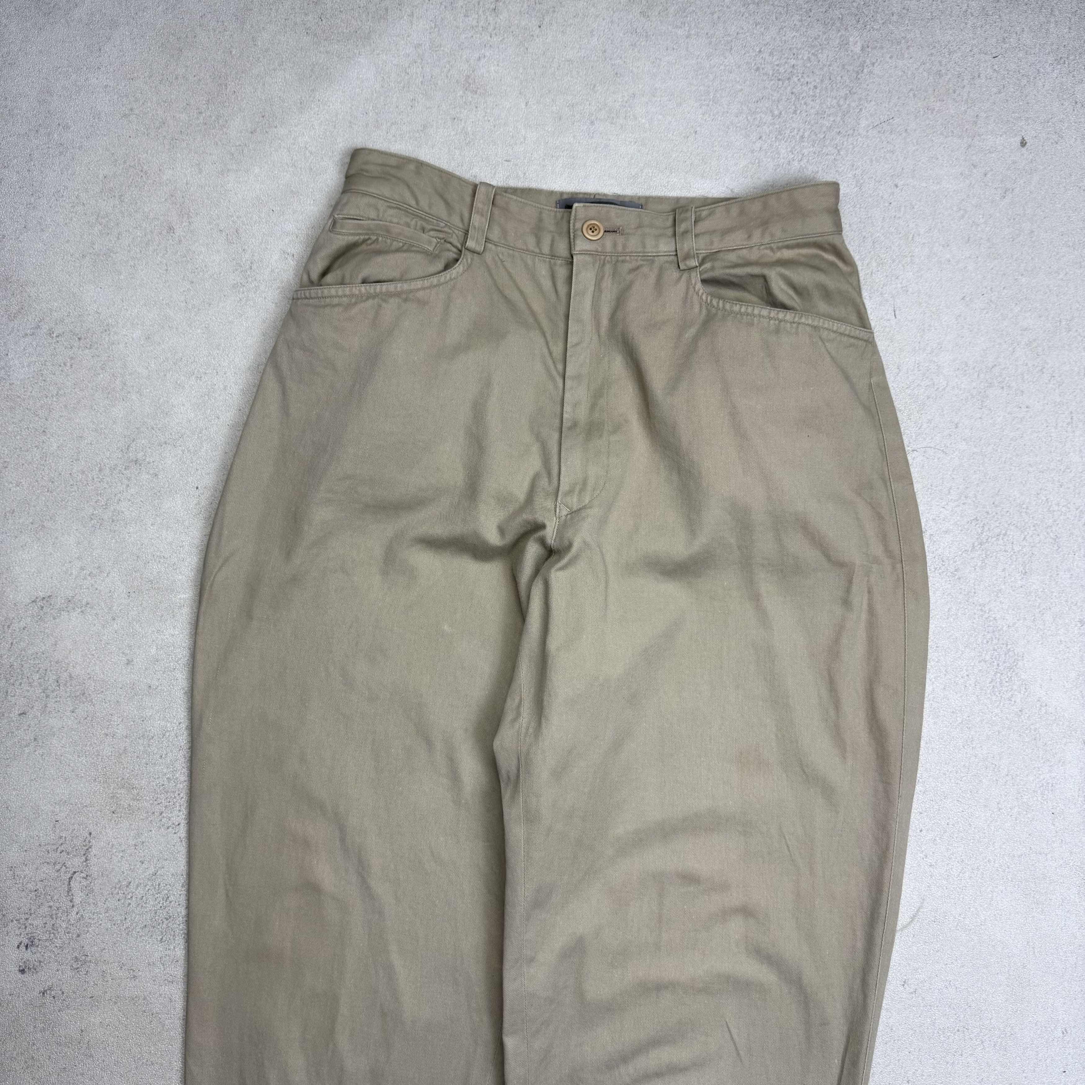 Issey Miyake Vintage Issey Miyake Beige Pants Size US 28 / EU 44 - 2 Thumbnail