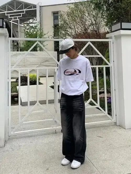 VIBE Baggy Washed Denim Jeans Size US 32 / EU 48 - 4 Thumbnail