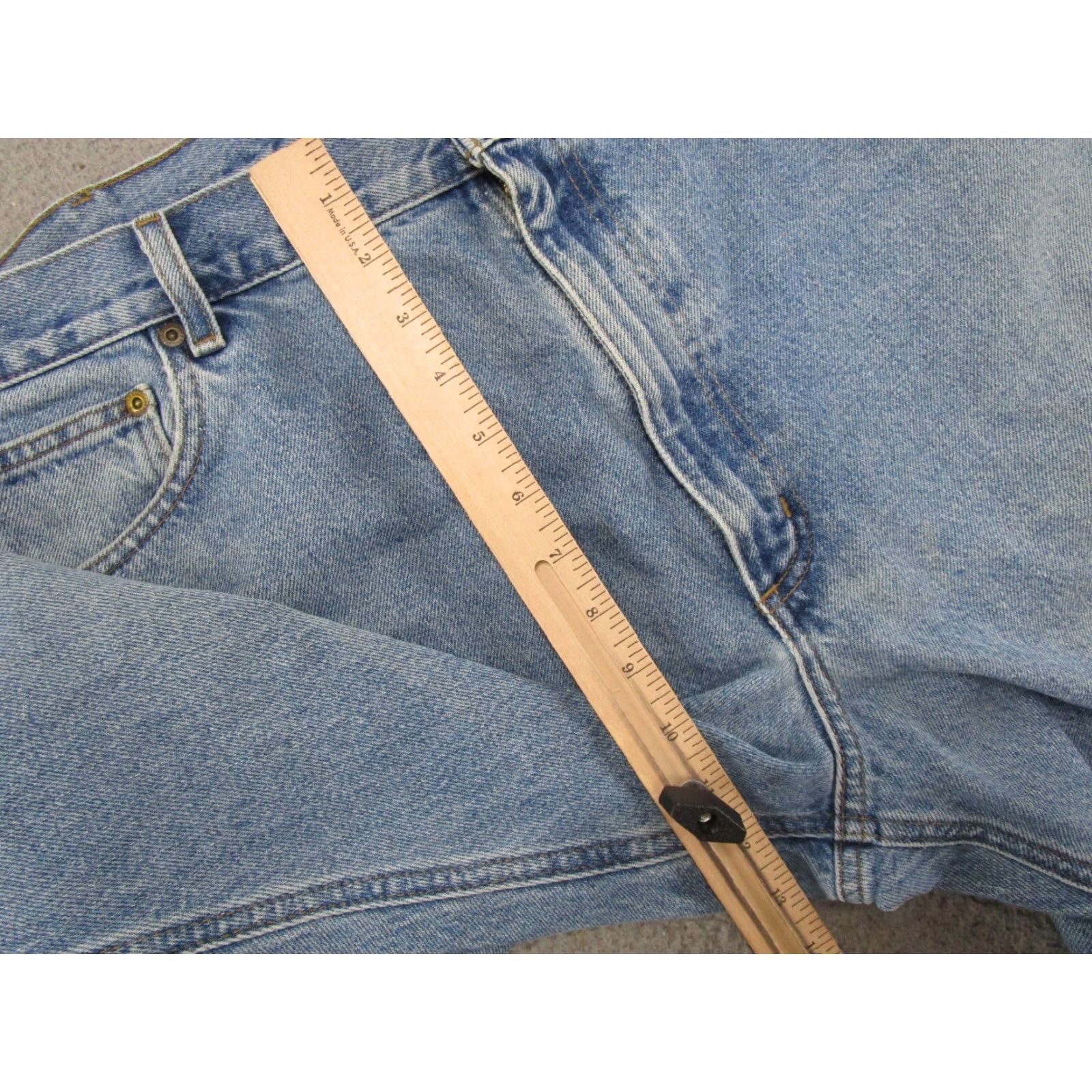 Carhartt VINTAGE Carhartt Jeans Mens 42x30 Tapered Distressed Grunge B18 STW Traditional Fit Y2K Size US 42 / EU 58 - 7 Thumbnail