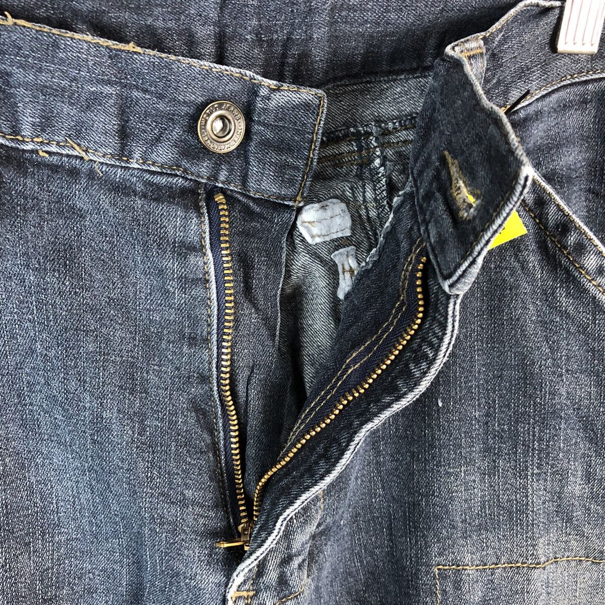 Japanese Brand Japanese Brand Blue utility worker Multipocket Pants #A2164 Size US 33 - 17 Thumbnail