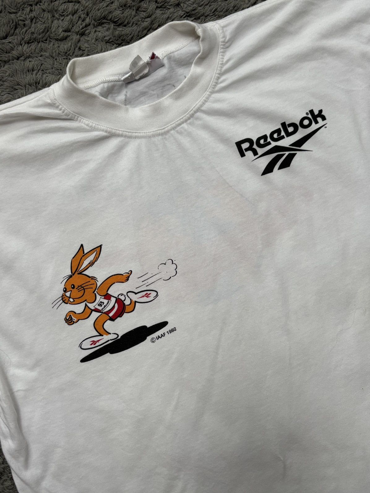 Reebok World championships athletics Stuttgard retro 1992 Size US M / EU 48-50 / 2 - 9 Thumbnail
