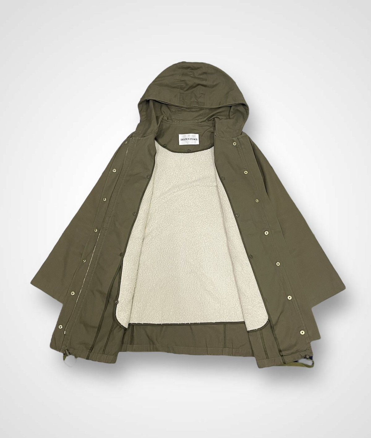 Japanese Brand Peyton Place Parka Jacket (09) Size M / US 6-8 / IT 42-44 - 4 Thumbnail