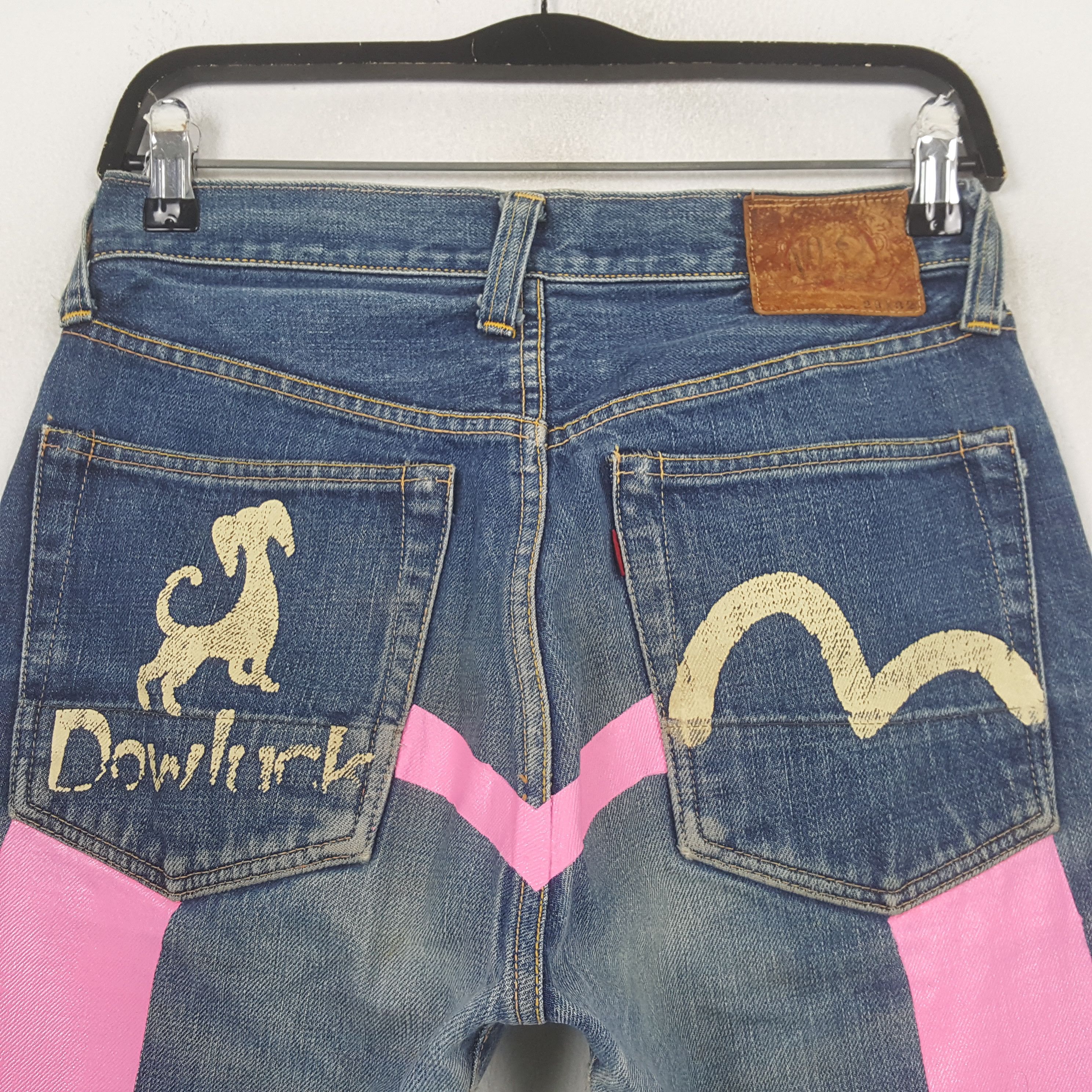 Evisu Evis Japanese Brand Streetwear Custom Daicock Jeans RR28 Size US 28 / EU 44 - 2 Thumbnail