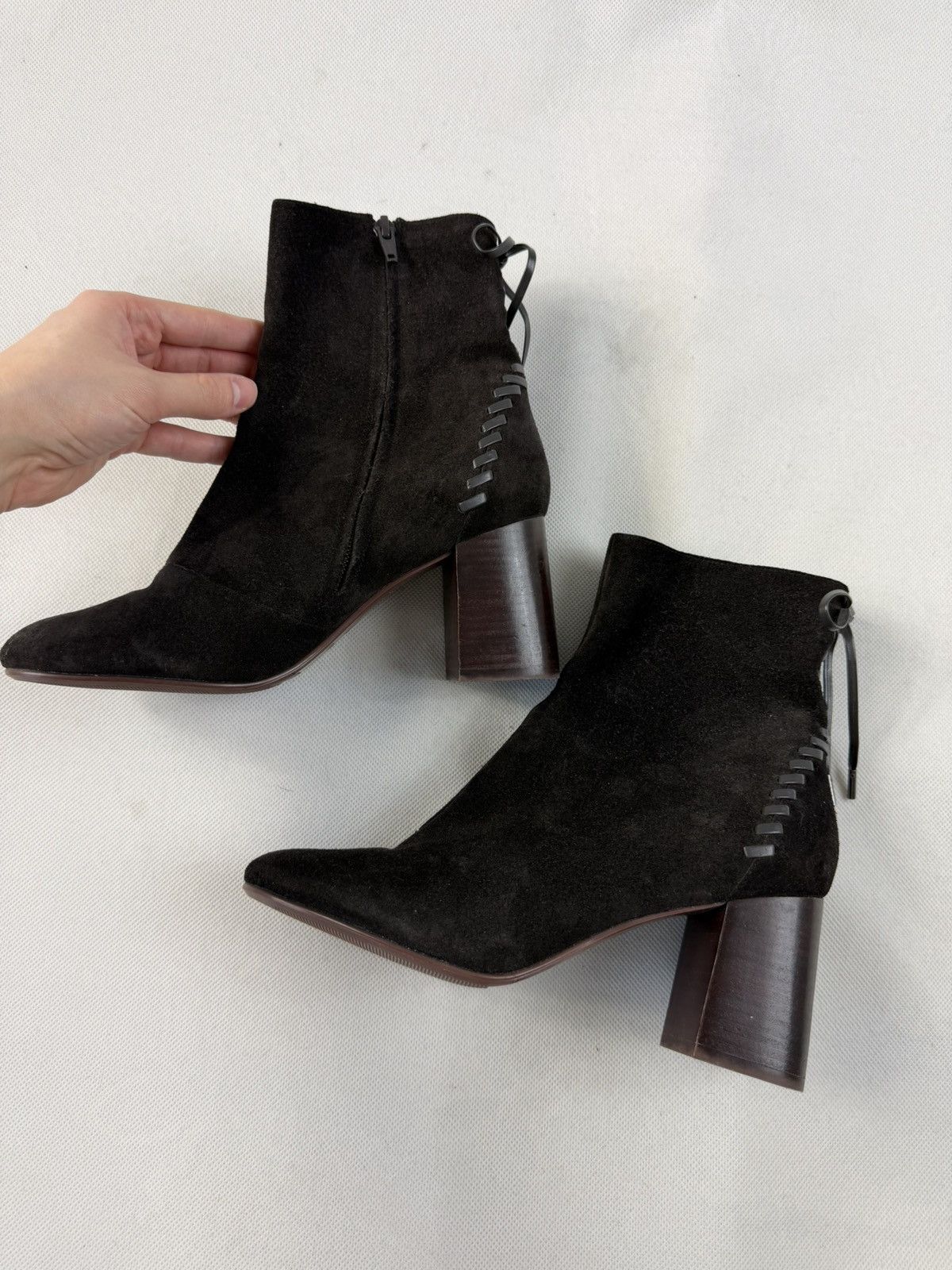 See by Chloe See by Chloe Suede Ankle Boots in Dark Brown Size US 9 / IT 39 - 3 Thumbnail