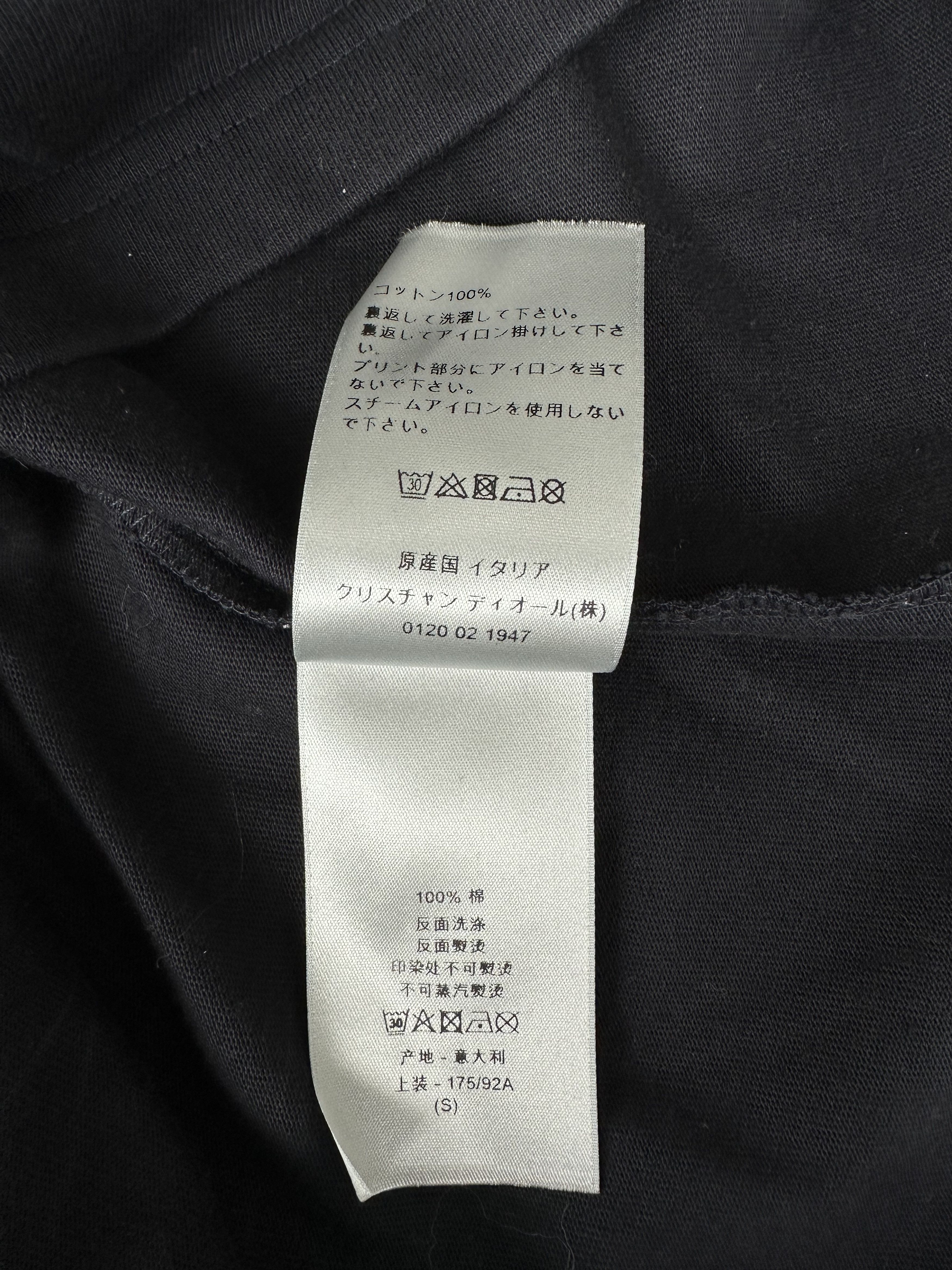 Dior Dior Navy Oblique Sleeve Longsleeve T-Shirt Size US S / EU 44-46 / 1 - 5 Thumbnail