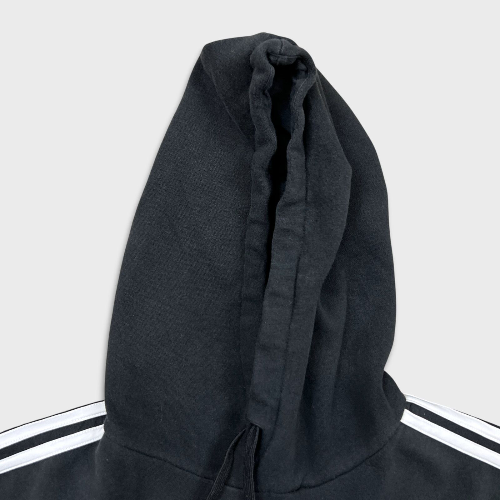 Adidas × Vintage Adidas Hoodie Stripe Spell Out Pullover Hooded Sweatshirt Size US S / EU 44-46 / 1 - 2 Thumbnail