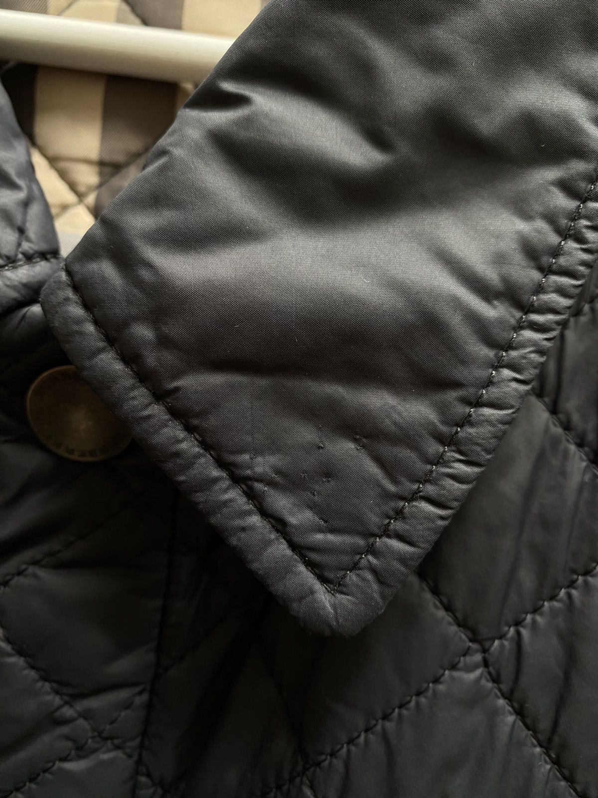 Burberry × Vintage Burberry London Quilted Light Jacket Size US XL / EU 56 / 4 - 13 Thumbnail