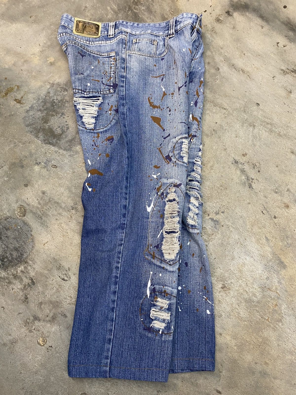 Dolce & Gabbana × Jean Splater distressed dolcegabbana archive pant Size US 35 - 11 Thumbnail
