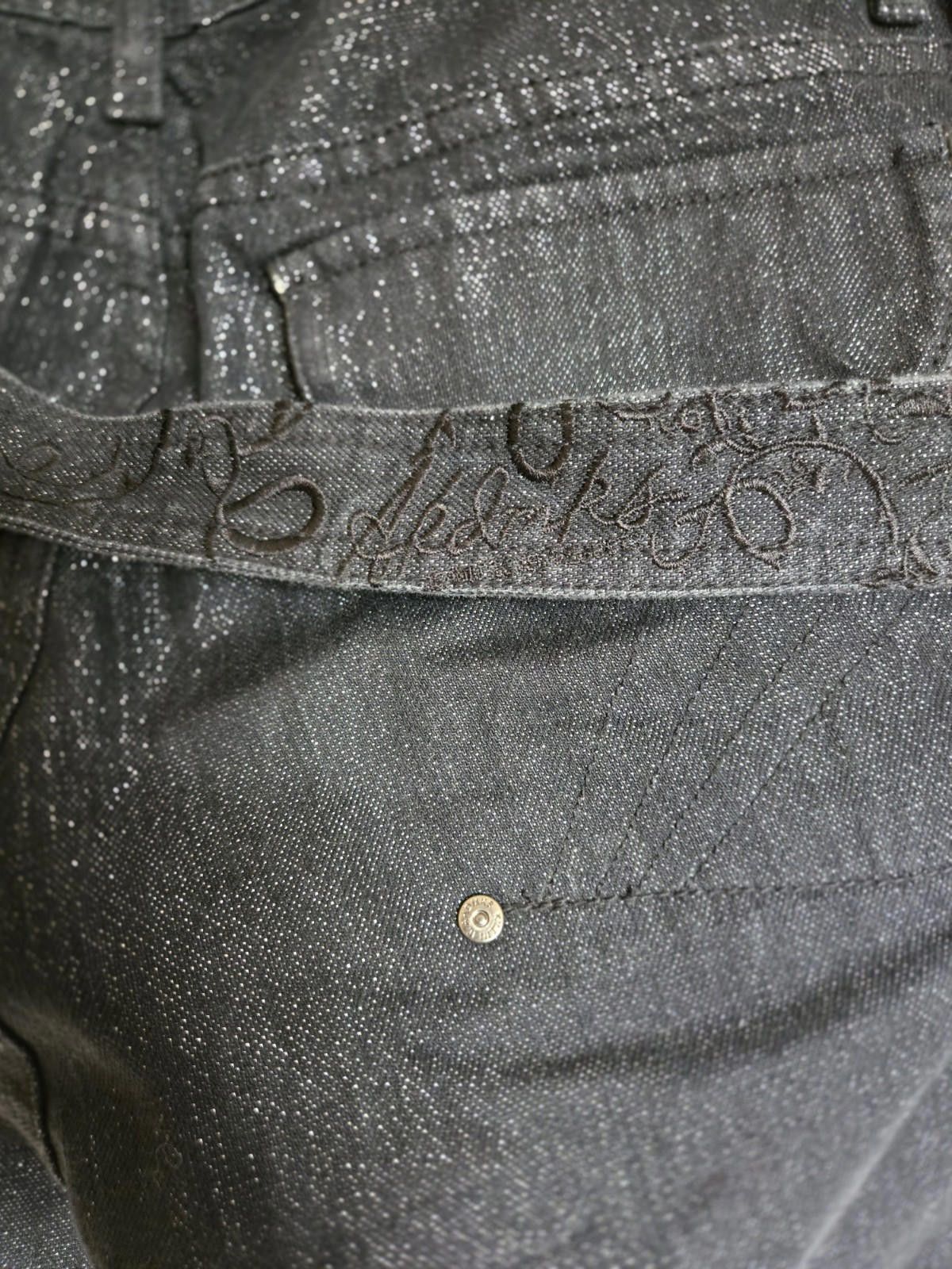 Other AKMDKS Jeanius Level Jeans 38 Gemini Belt Round The Way Fit Size 38" / US 16 / IT 52 - 8 Thumbnail