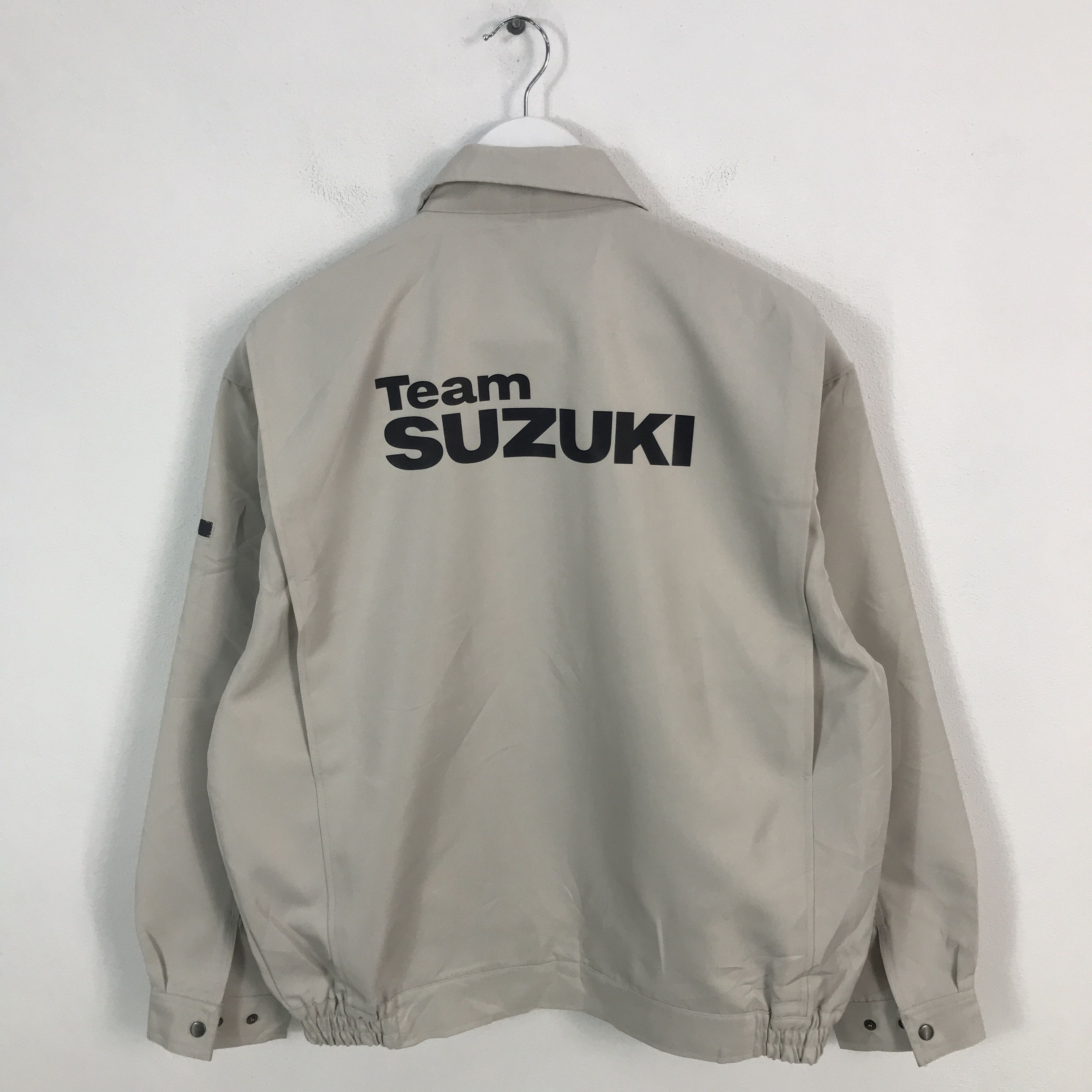 Japanese Brand Team Suzuki Worker Custom Sport Jacket Size US L / EU 52-54 / 3 - 3 Thumbnail