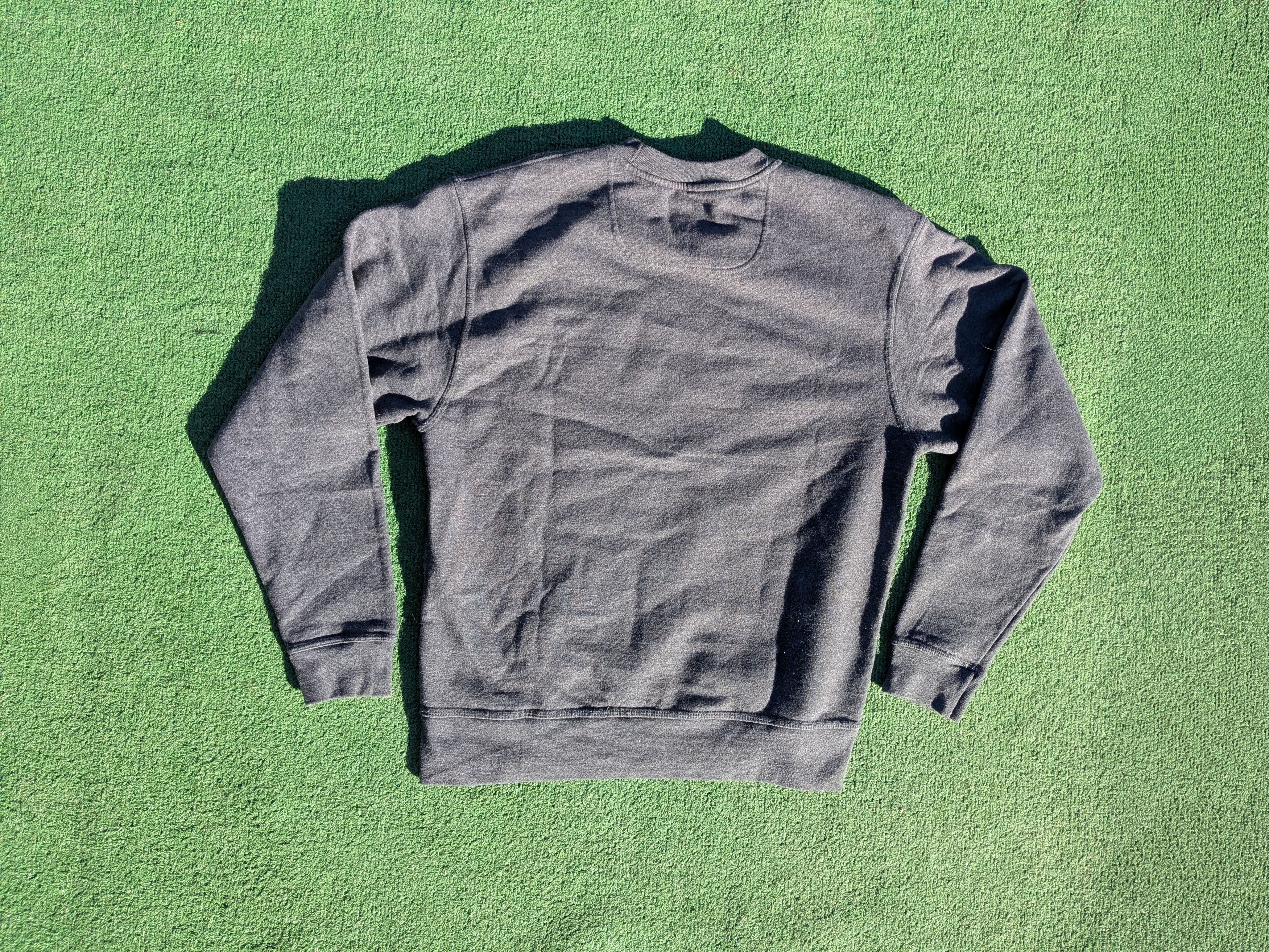 Champion VTG Champion Authentic Charcoal Pullover Crew Sweatshirt Size US M / EU 48-50 / 2 - 8 Thumbnail