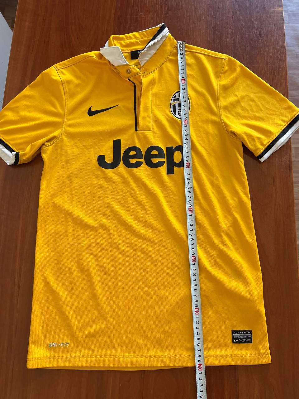 Nike 2013/14 JUVENTUS FC AWAY SOCCER JERSEY FOOTBALL SHIRT NIKE S Size US L / EU 52-54 / 3 - 16 Thumbnail