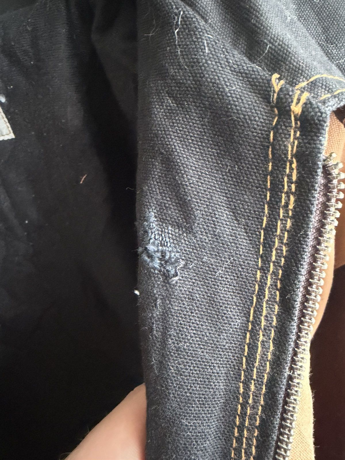 Carhartt Vintage Custom Carhartt Reworked Detroit Jacket Patchwork Size US L / EU 52-54 / 3 - 10 Thumbnail