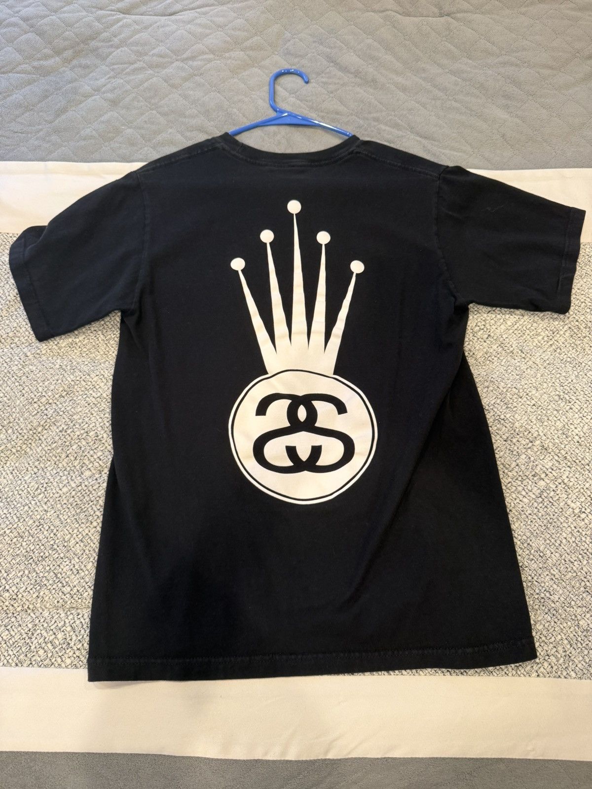 Stussy Black Stussy crown link shirt Size US S / EU 44-46 / 1 - 2 Thumbnail