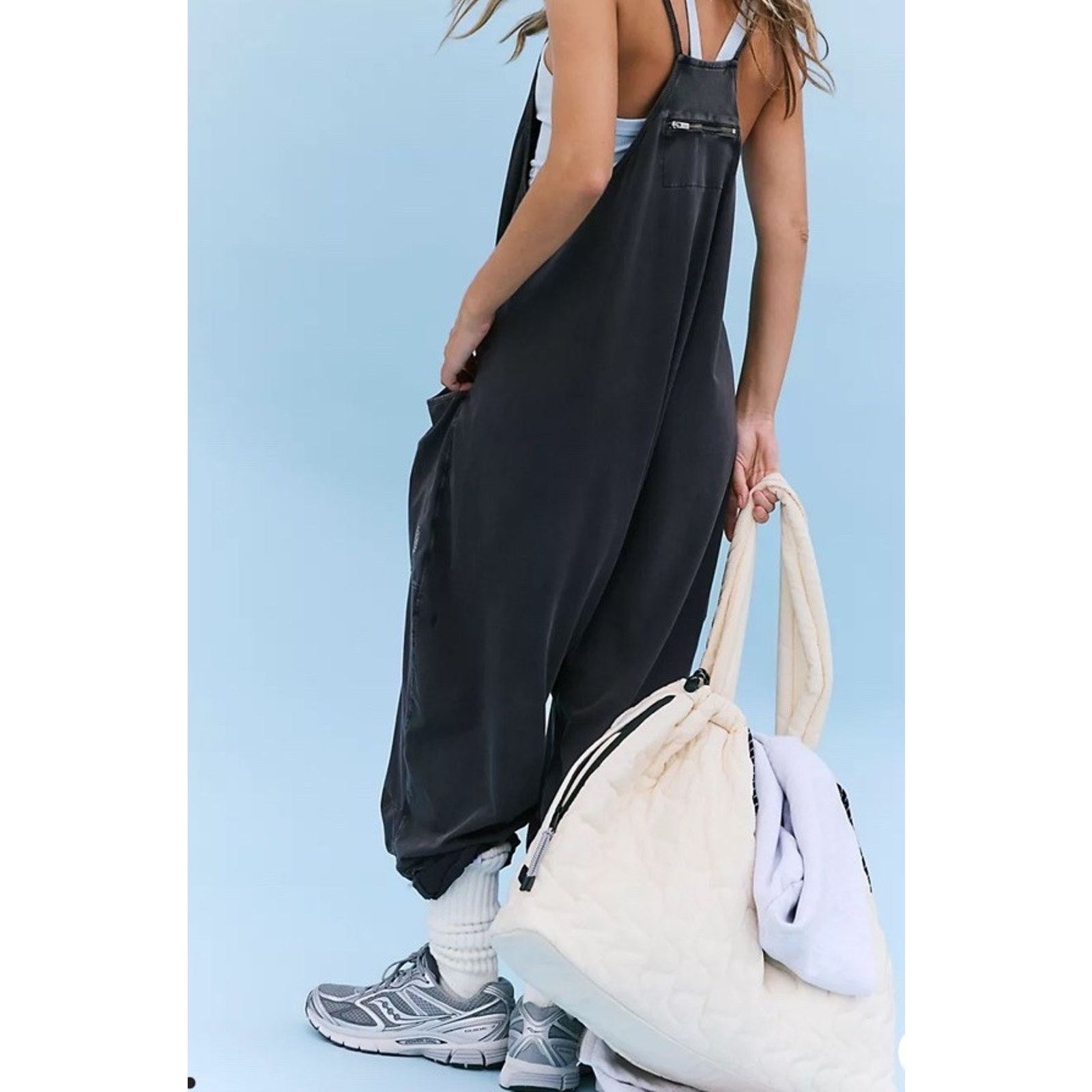Free People Free People shed Black Petite Small A001866 Size 28" / US 6 / IT 42 - 4 Thumbnail