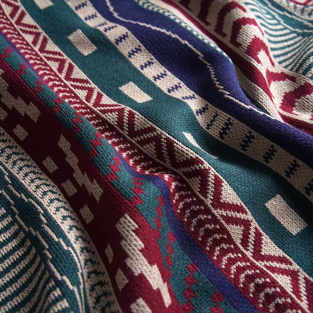 Coogi 🧵 Versa navajo native american design knitted sweater Size US L / EU 52-54 / 3 - 2 Thumbnail
