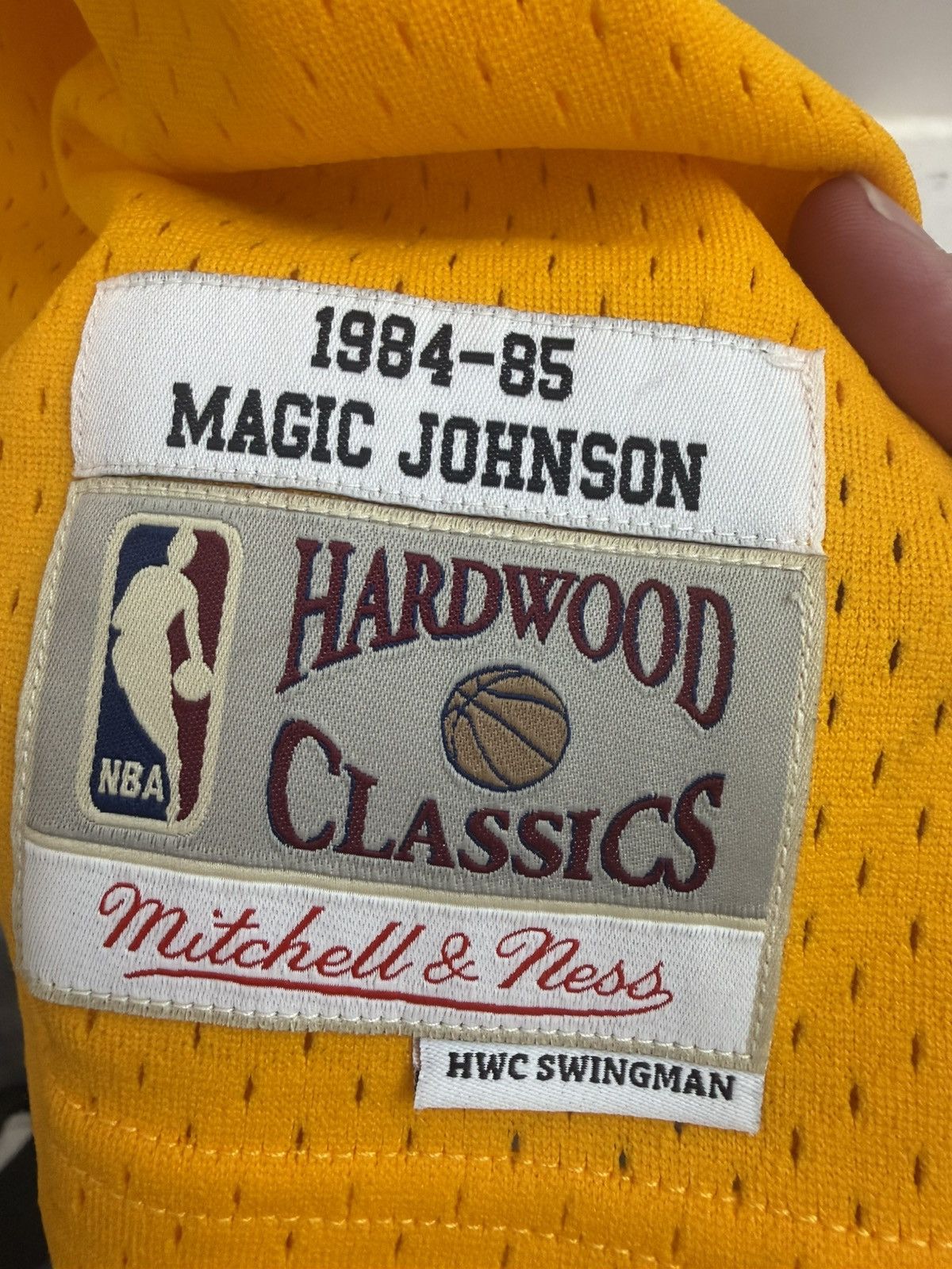 Mitchell & Ness Mitchell & Ness Lakers Magic Johnson Jersey Size xl Size US XL / EU 56 / 4 - 4 Thumbnail