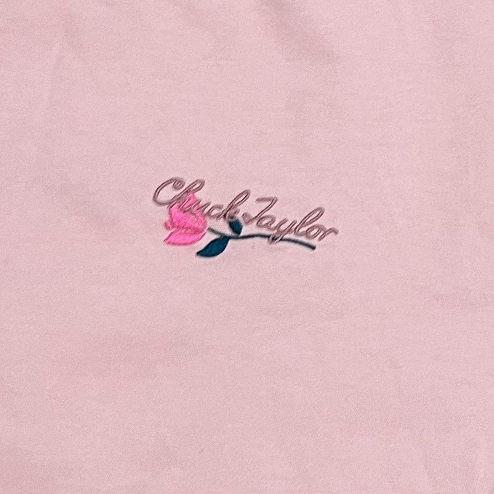Converse NWOT Converse Chuck Taylor Mountain Graphic T-Shirt Pink S Size S / US 4 / IT 40 - 2 Thumbnail