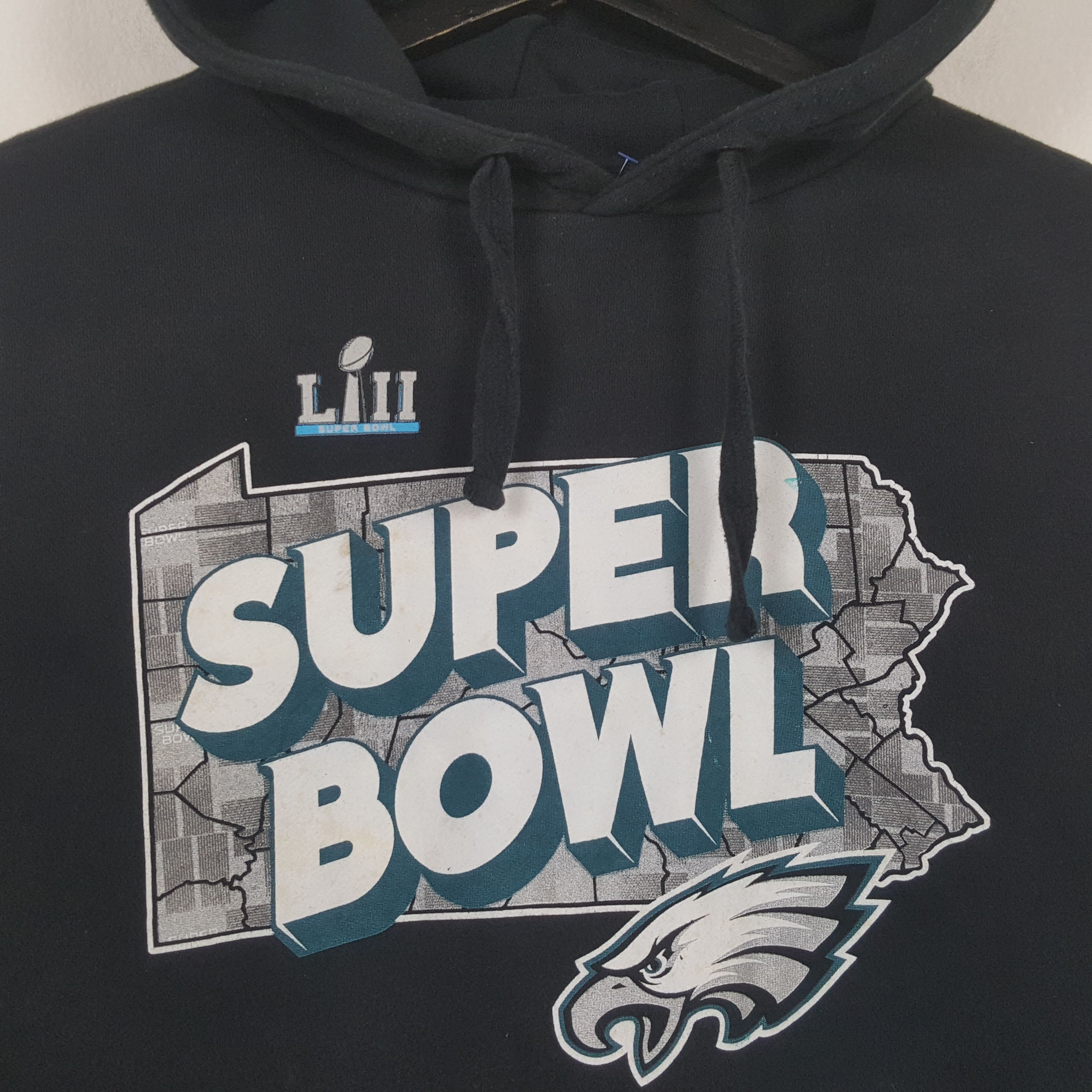 NFL SUPER BOWL Philadelphia Eagles Hoodies C284N16 Size US S / EU 44-46 / 1 - 2 Thumbnail