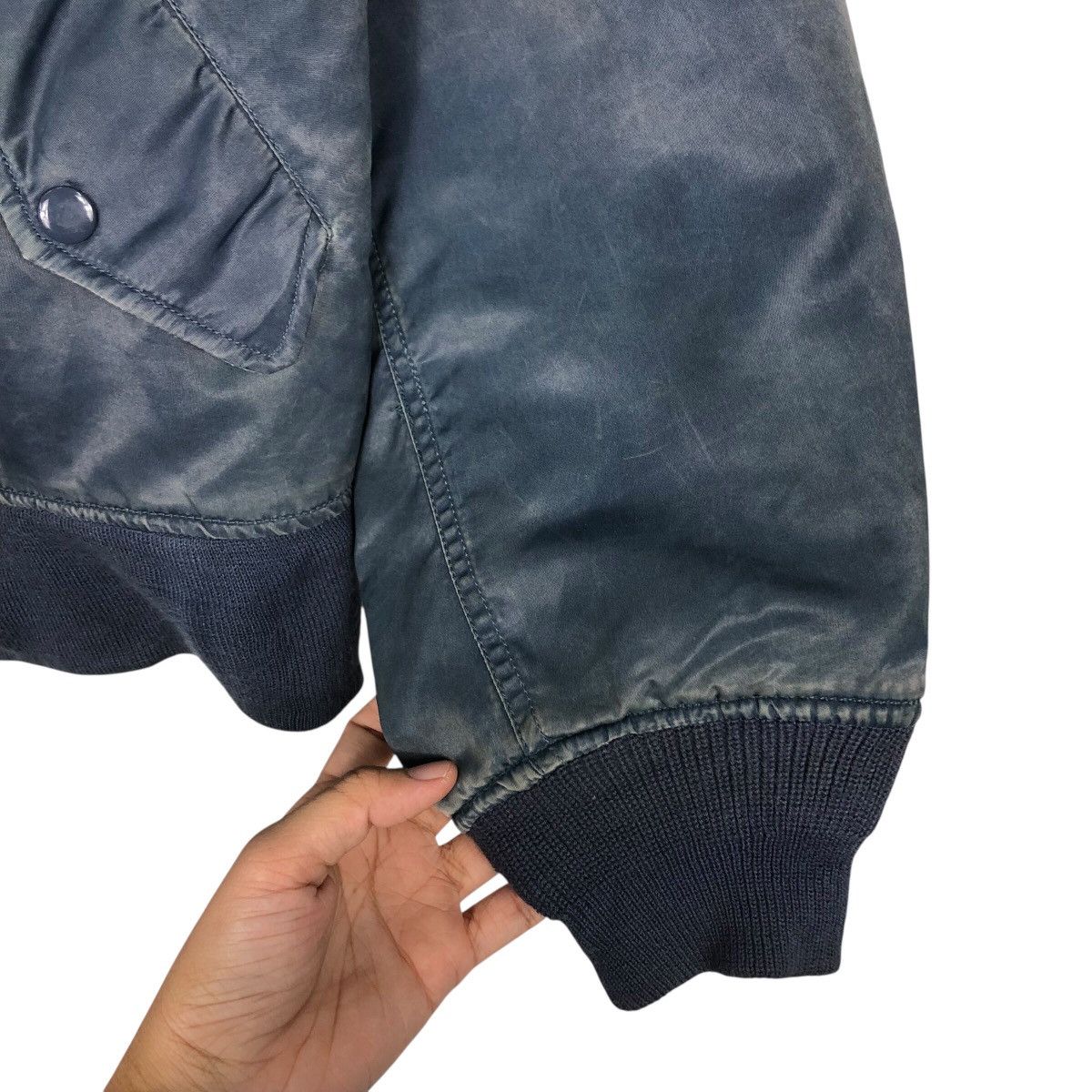 Japanese Brand 📌Vintage Fly Bomber Jacket Military Gimny Word Issey Miyake Size US M / EU 48-50 / 2 - 16 Thumbnail