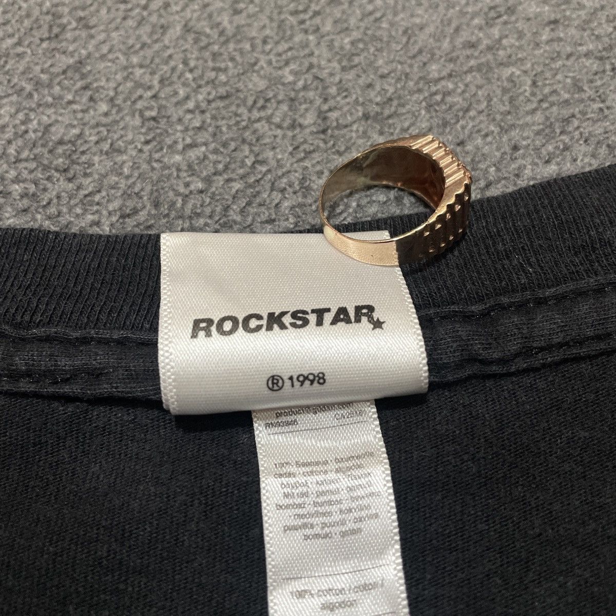 Rockstar Games Vintage Rockstar Games 1998 Spell Out T-shirt Size US L / EU 52-54 / 3 - 7 Thumbnail