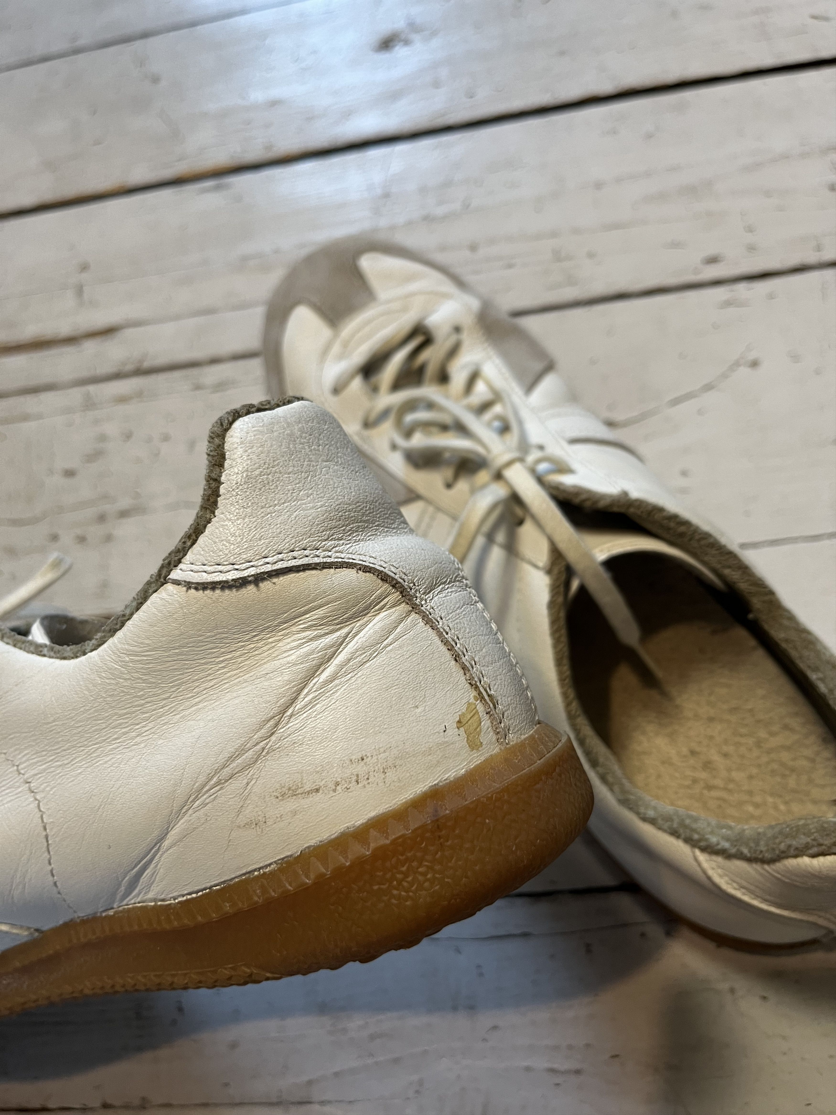 Vintage GAT BW Sport White Leather Shoes Vintage Maison Margiela Size US 10.5 / EU 43-44 - 8 Thumbnail