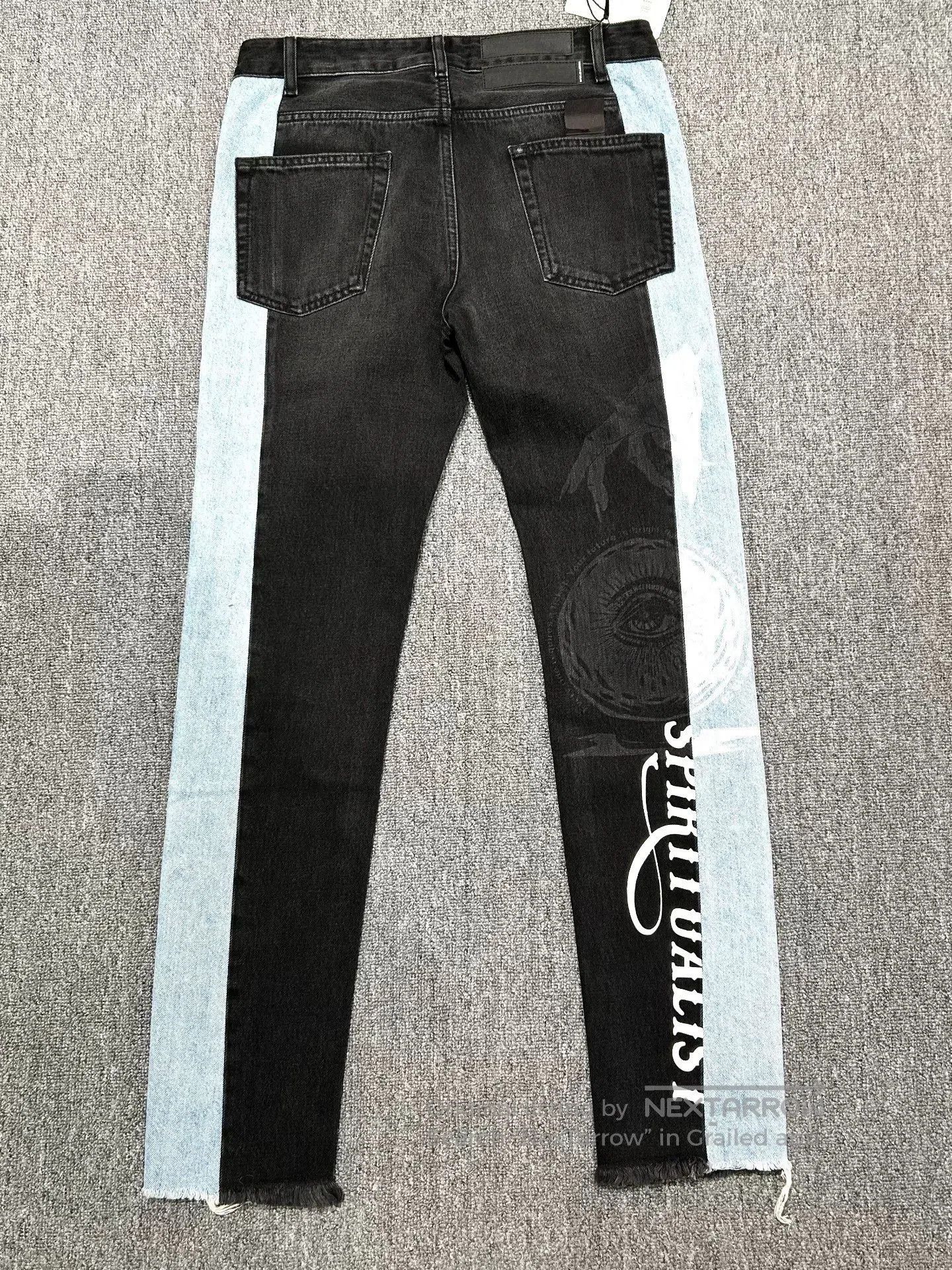 Marcelo Burlon MARCELO BURLON Men's Denim Pants. Size US 30 / EU 46 - 4 Thumbnail