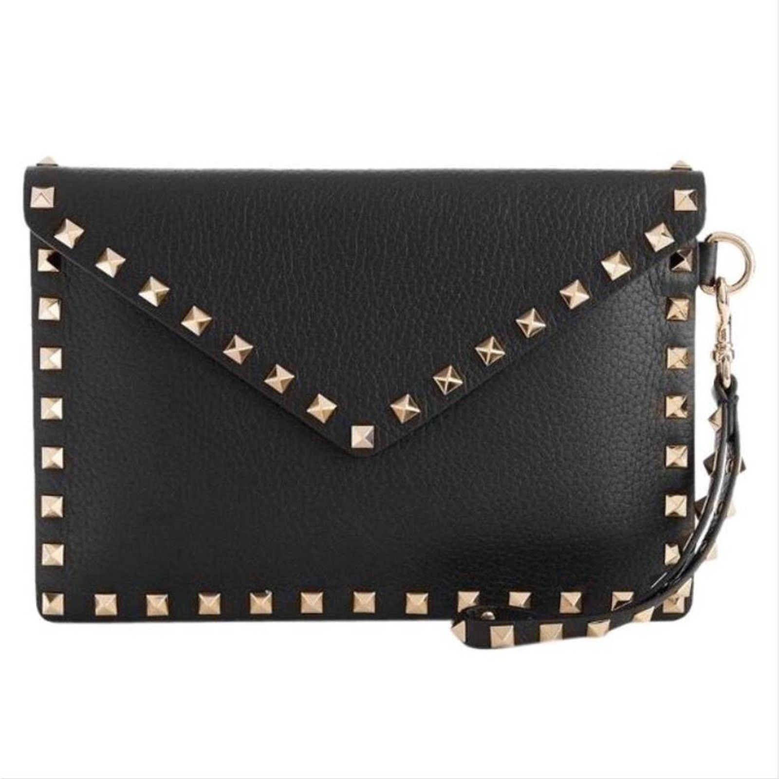 Valentino Valentino Garavani Rockstud envelope pouch wristlet Size ONE SIZE - 1 Thumbnail