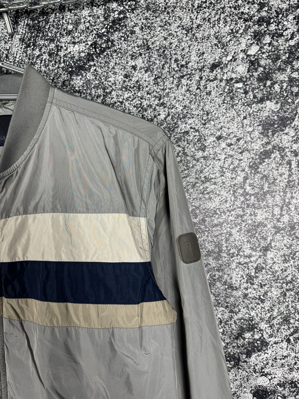 Trussardi Trussardi Nylon Bomber Jacket Windbreaker Italy Size 46 Size US S / EU 44-46 / 1 - 4 Thumbnail