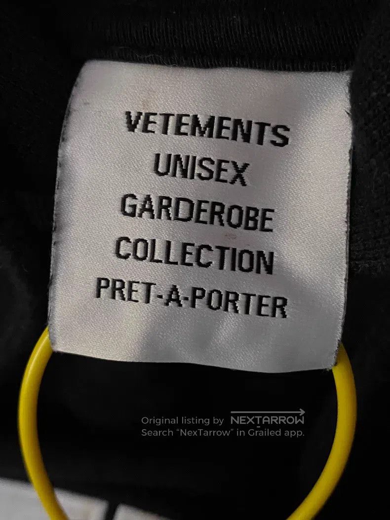 Vetements Vetements Logo Print Hoodie Size US XS / EU 42 / 0 - 4 Thumbnail