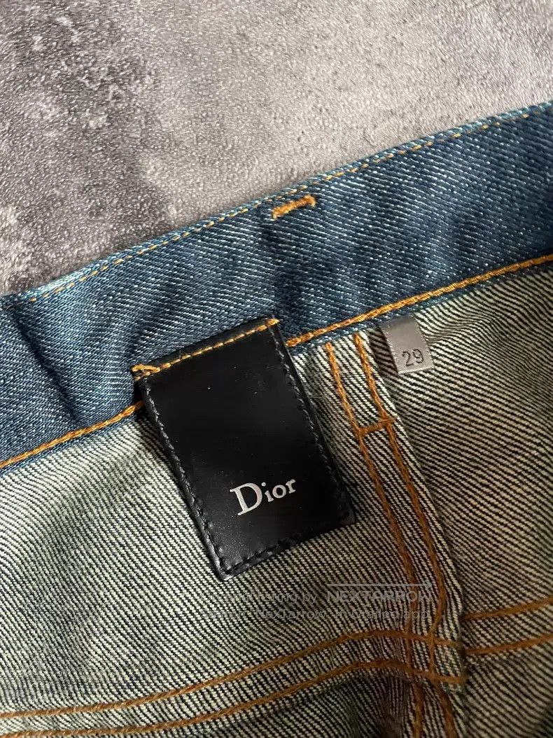 Dior Dior Washed denim jeans i Size US 29 - 5 Thumbnail