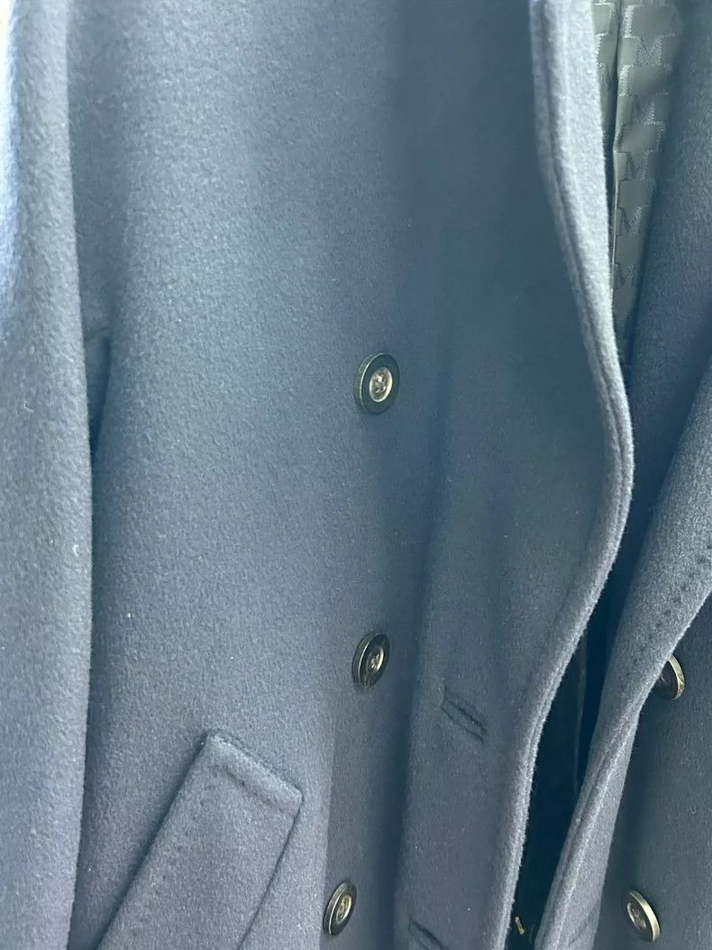Max Mara Max Mara Blue 101801 Classic Coat Size XS / US 0-2 / IT 36-38 - 4 Thumbnail