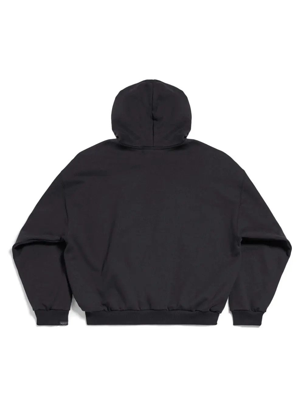 Balenciaga o1mt1gz0225 Hoodie Medium Fit in Black Size US XXL / EU 58 / 5 - 5 Thumbnail
